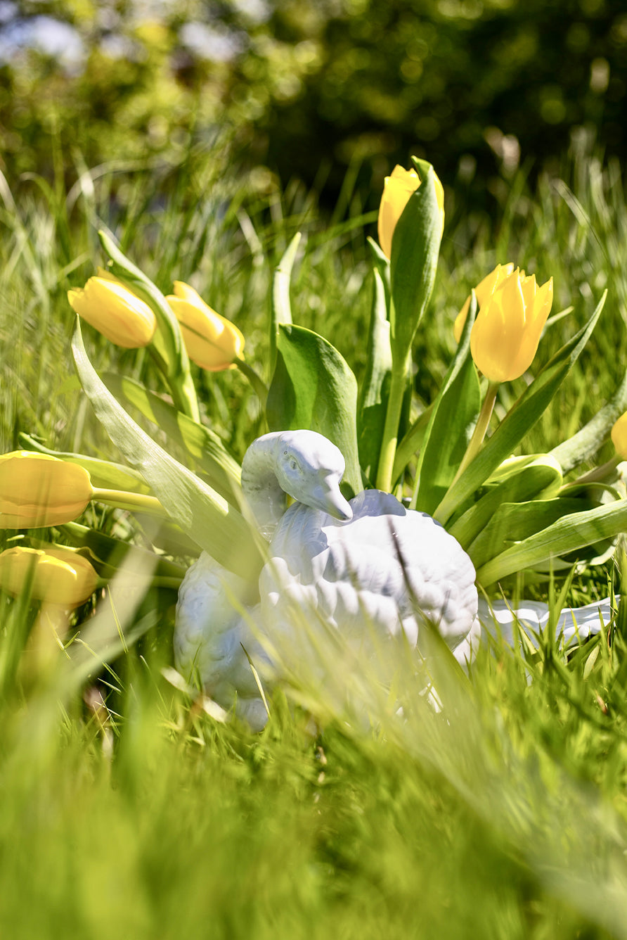 Swan Vase by Astier de Villatte, 23.5cm