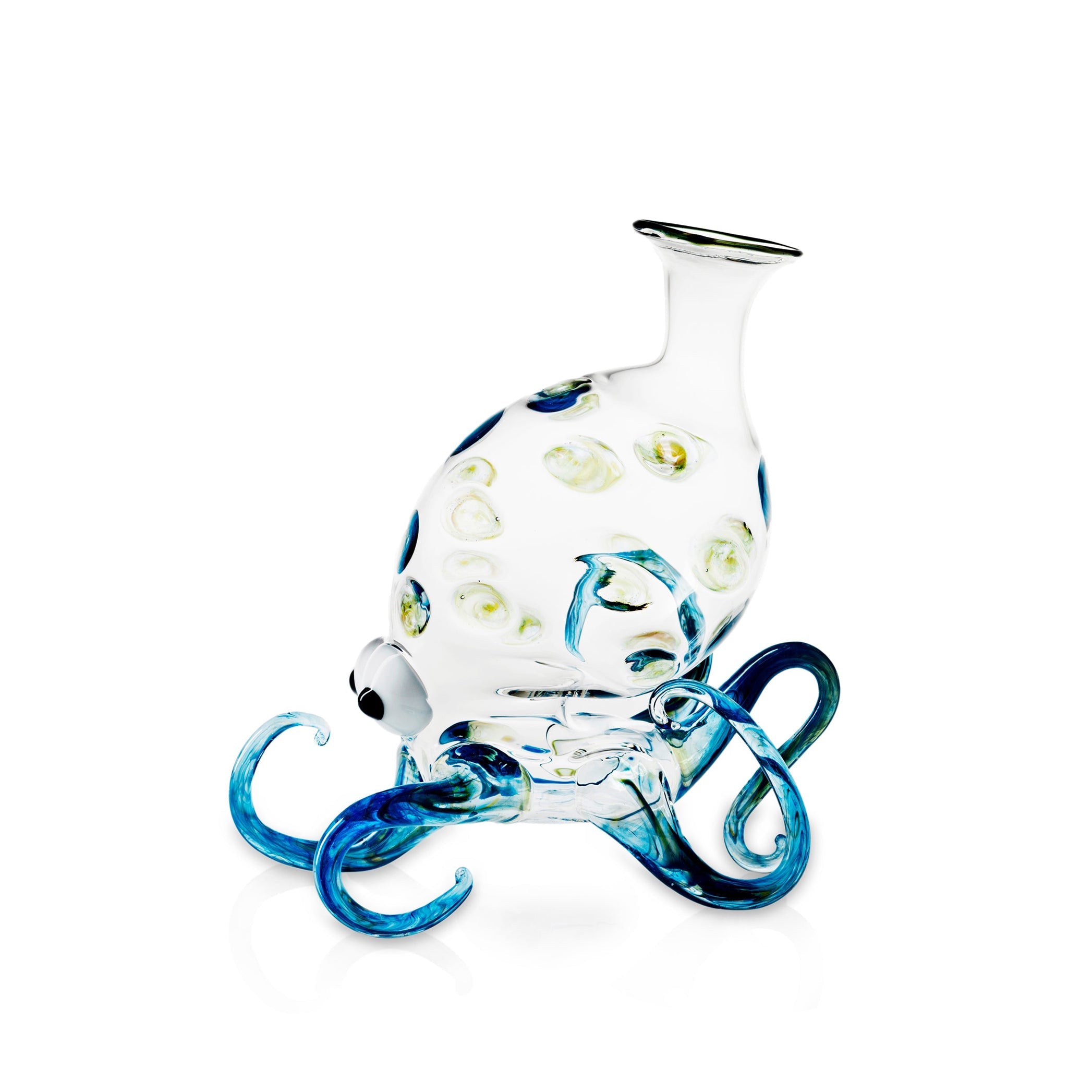 Handblown Glass Octopus Decanter, 24cm