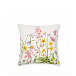 'Our June' Floral Linen Cushion Cover, 50X50cm