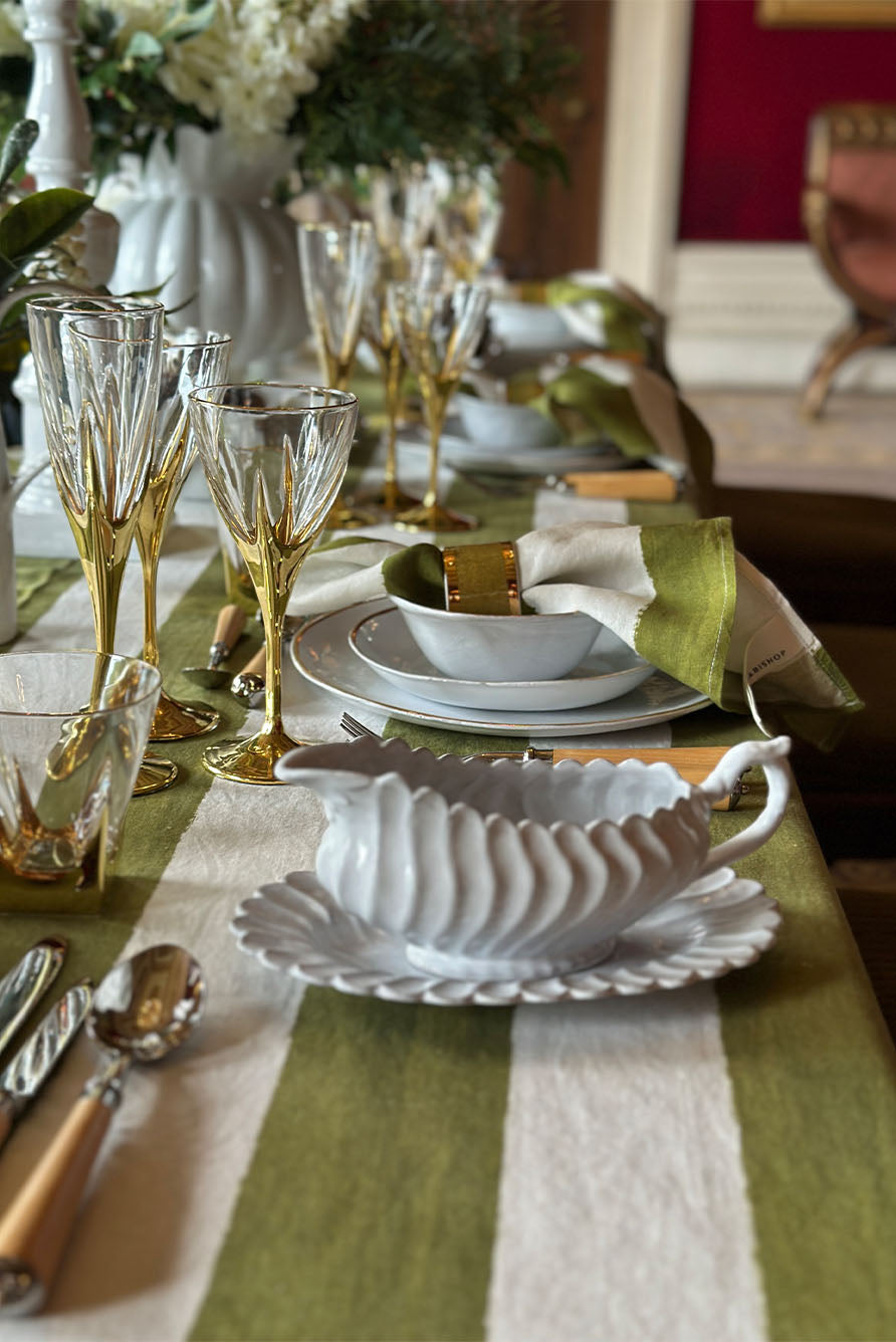 Peggy Small Platter by Astier de Villatte, 22.5cm