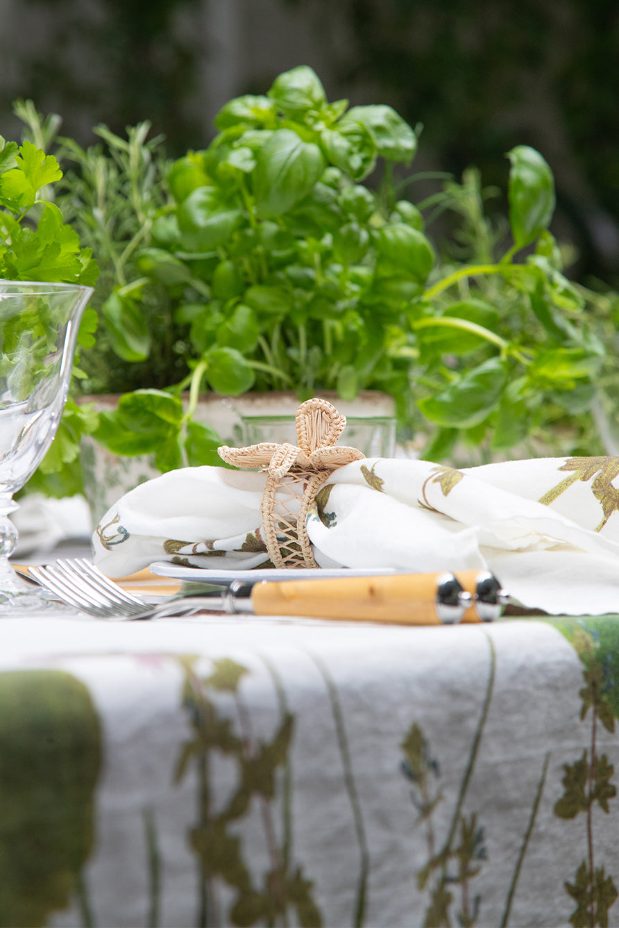 'Herb Garden' Linen Tablecloth