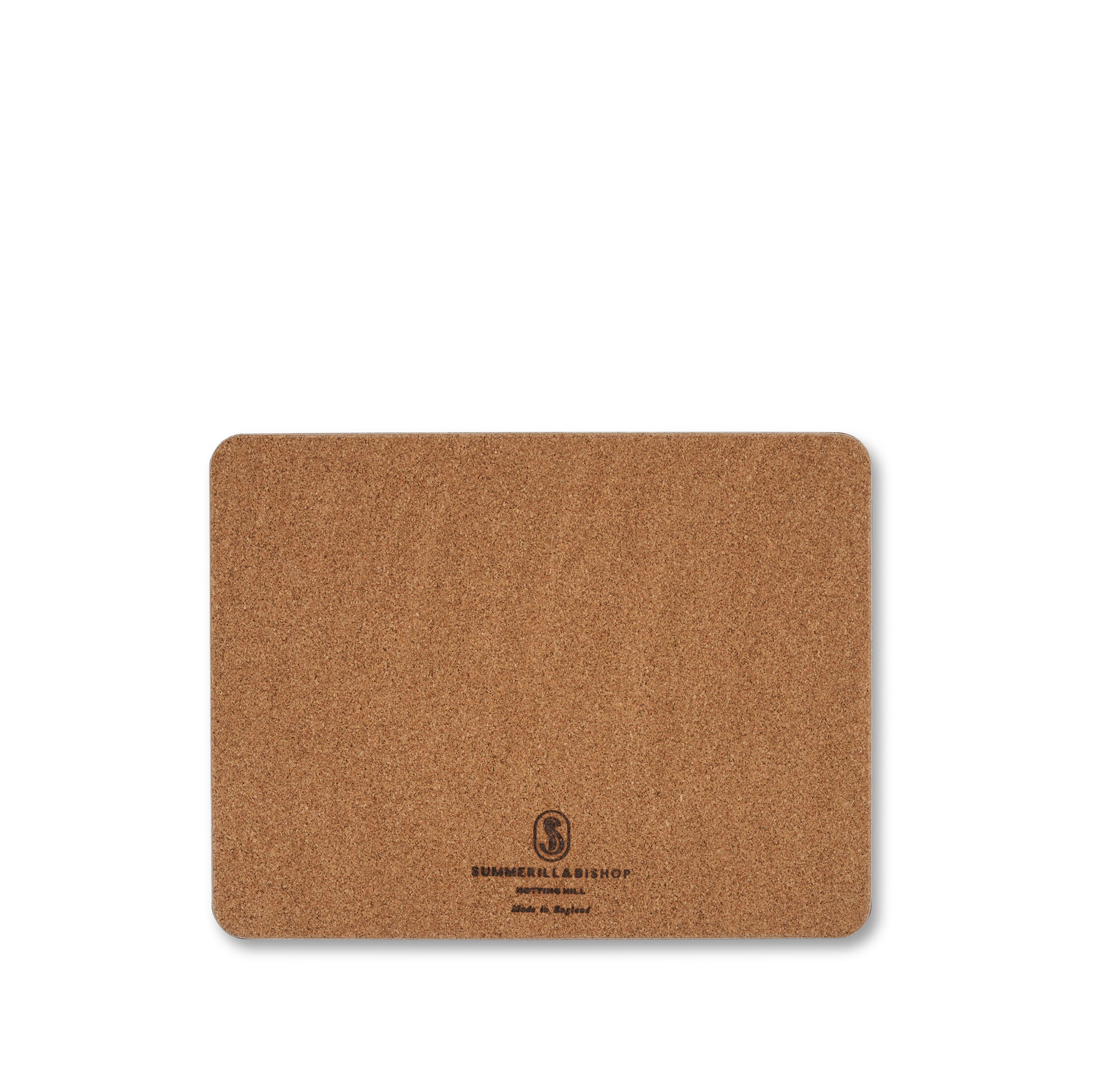 S&B Marble Cork-Backed Placemat in Green, Rose Pink & Orange