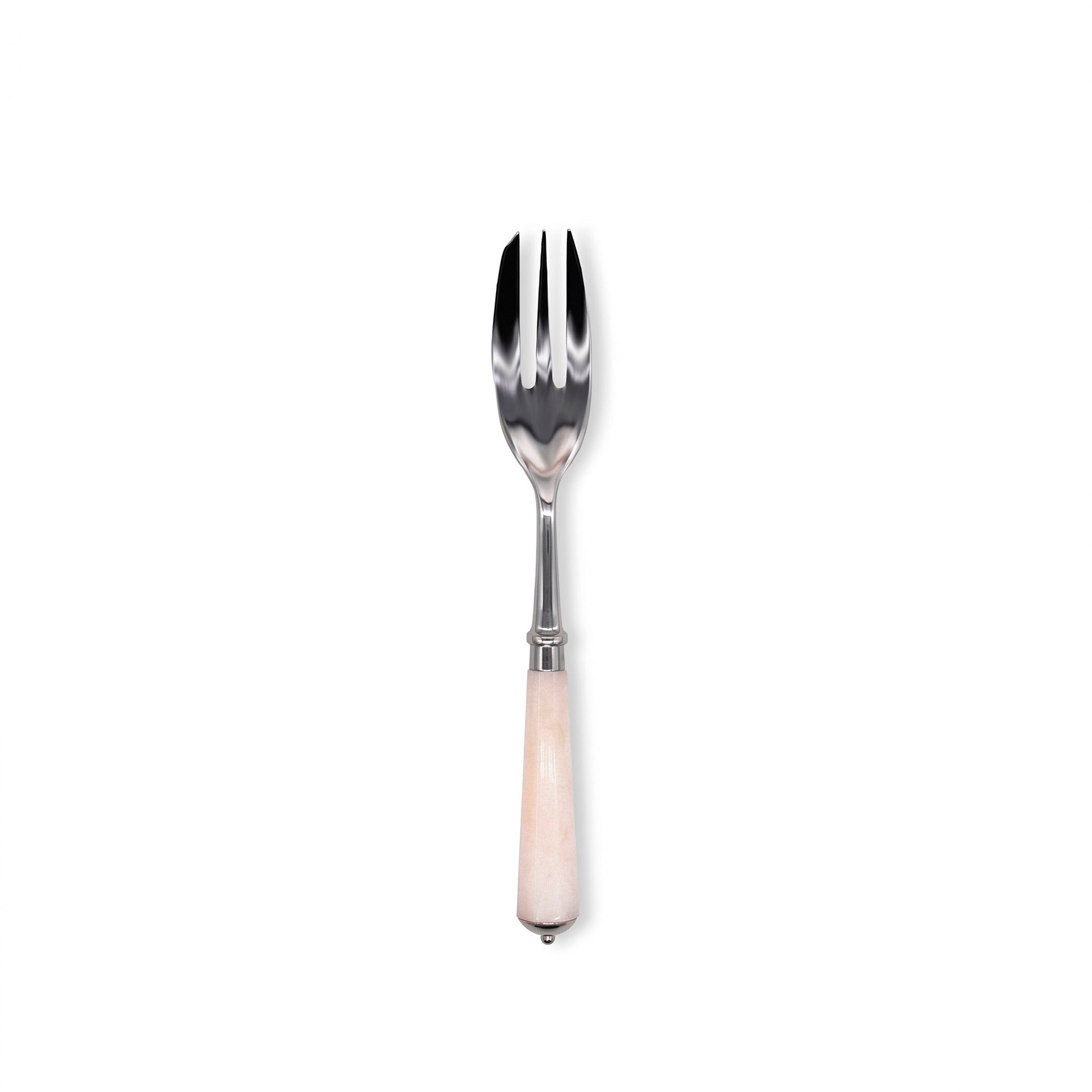 Ravel Faux Rose Quartz Stainless Serving Fork