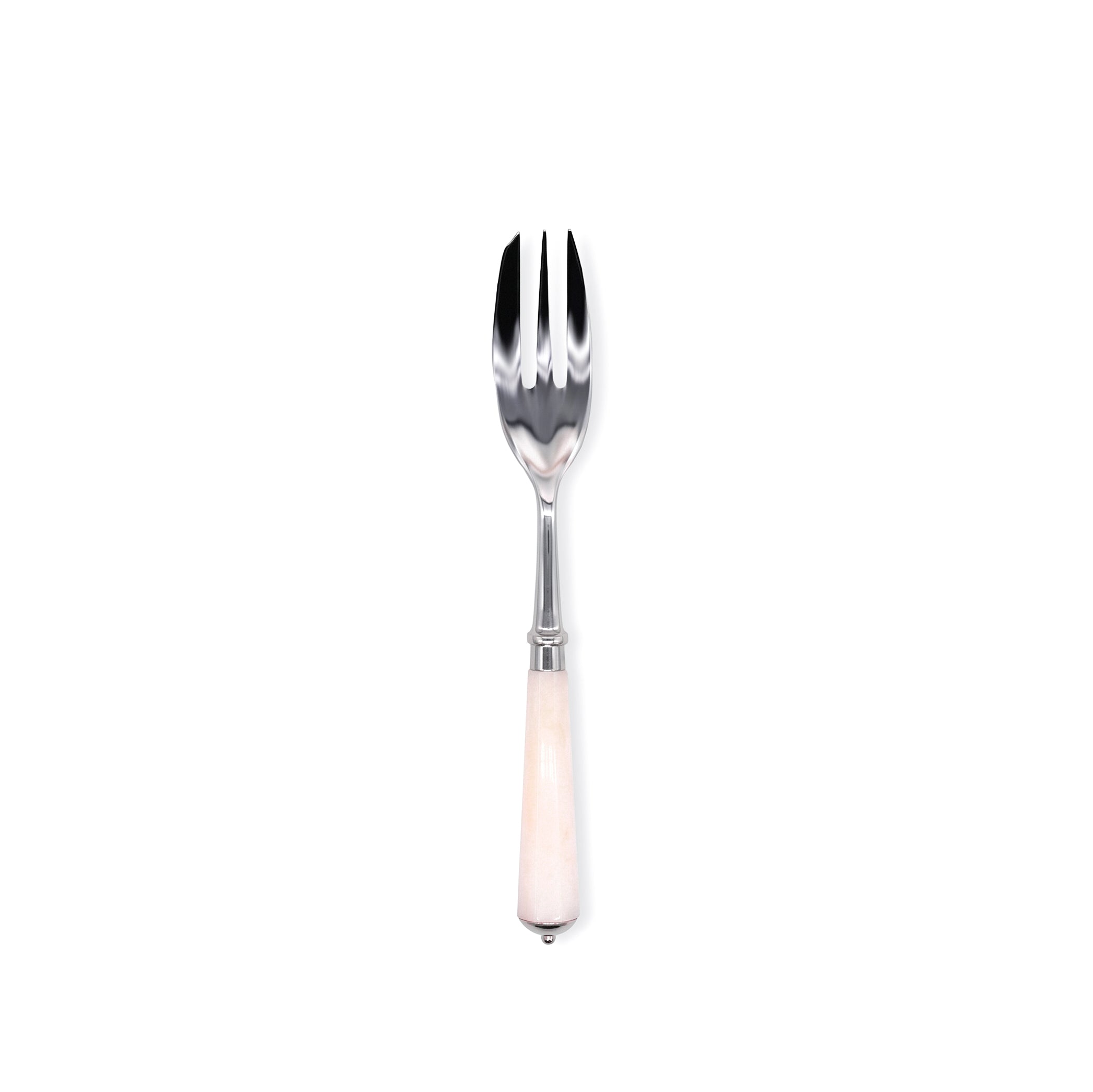 Ravel Faux Rose Quartz Stainless Serving Fork