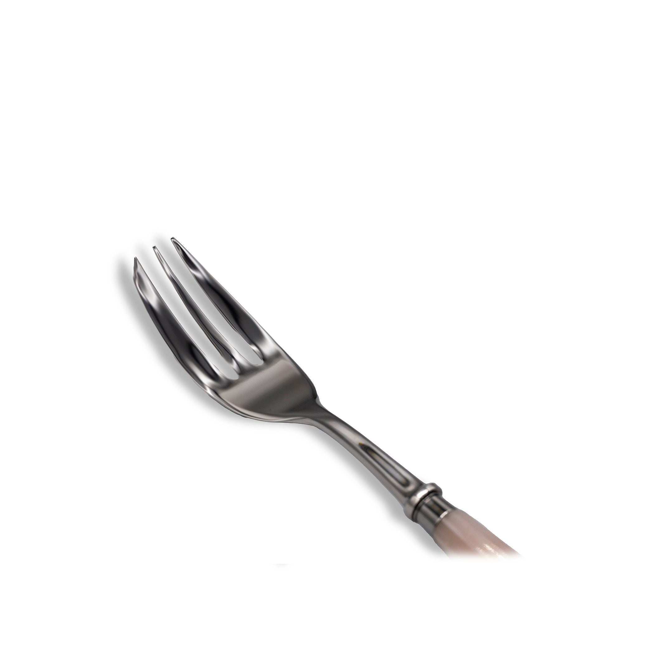 Ravel Faux Rose Quartz Stainless Serving Fork