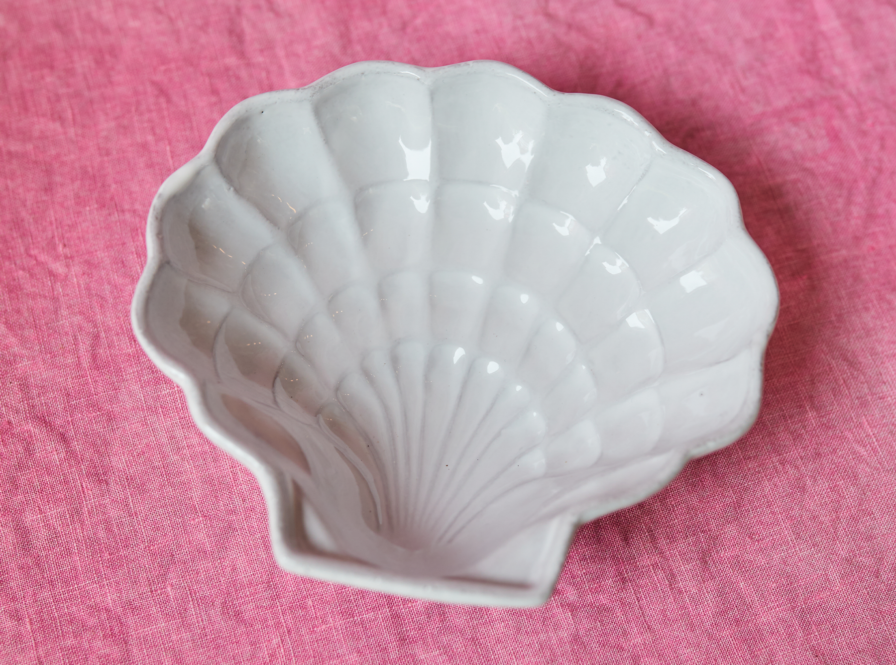 Shell Dish by Astier de Villatte, 13.5cm