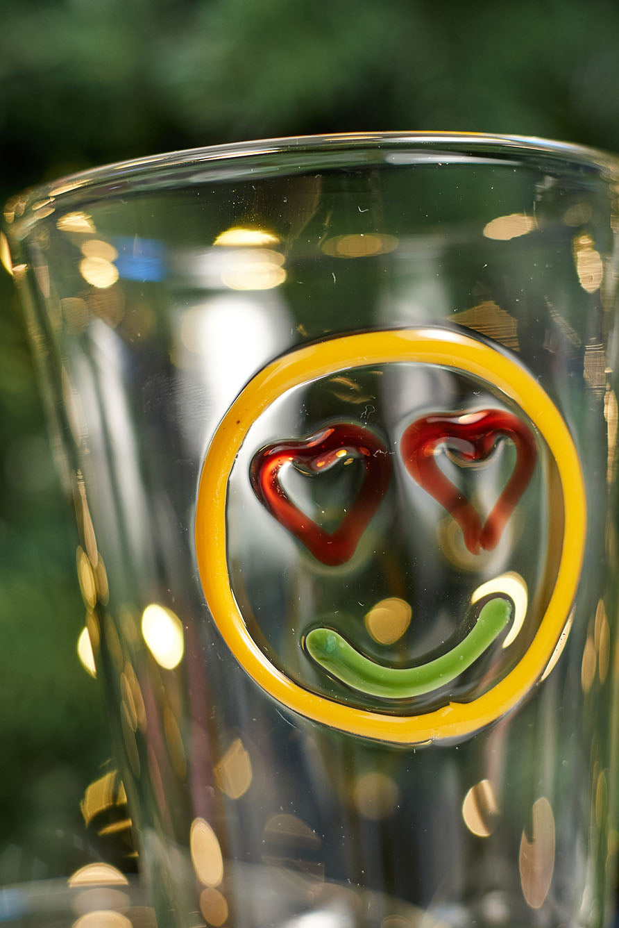 Handblown Glass 'Cheeky' Mood Tumbler