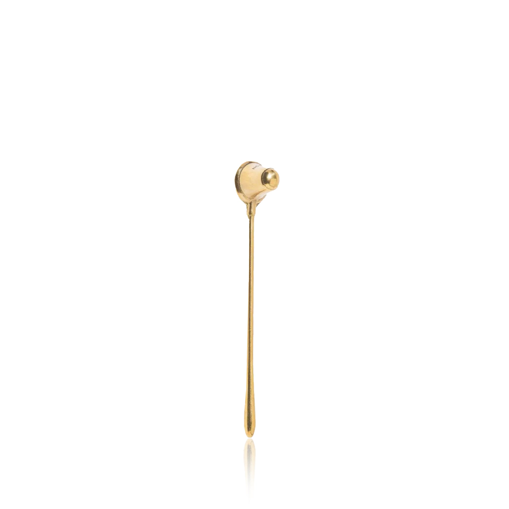 Gold Brass Candle Snuffer by Trudon
