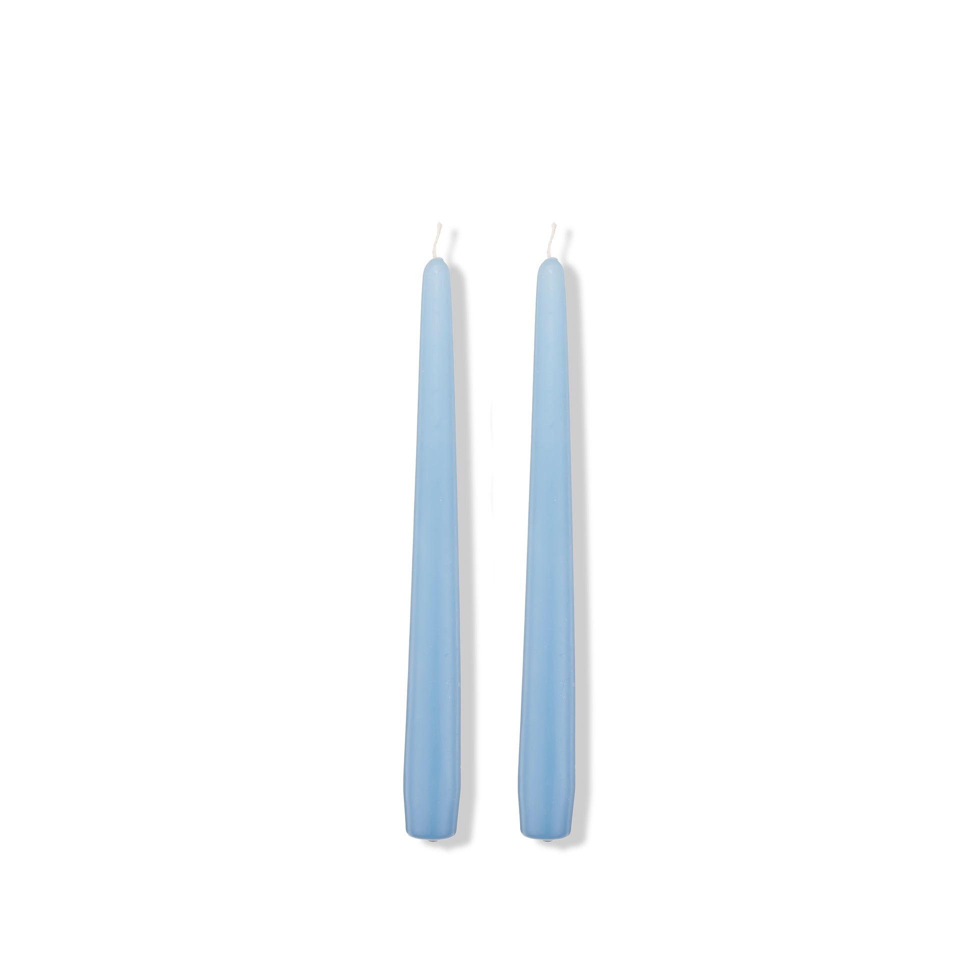 S&B Set of 2 Tapered Candles in Blue, 25cm