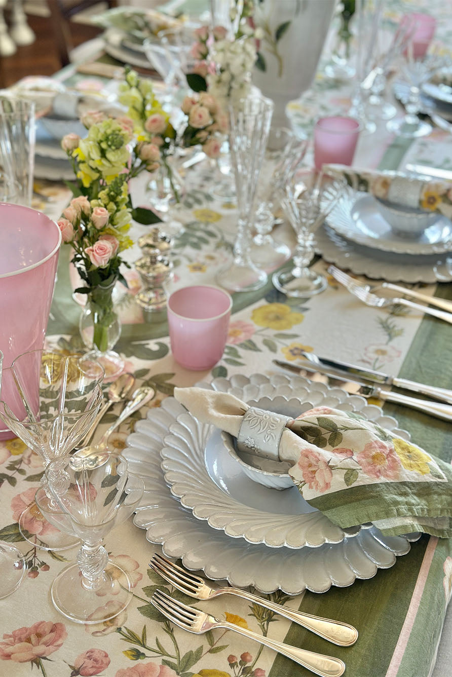 'Tapestry' Linen Tablecloth