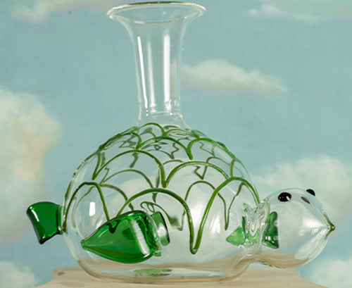 Handblown Glass Lobster Decanter, 21cm x 36cm