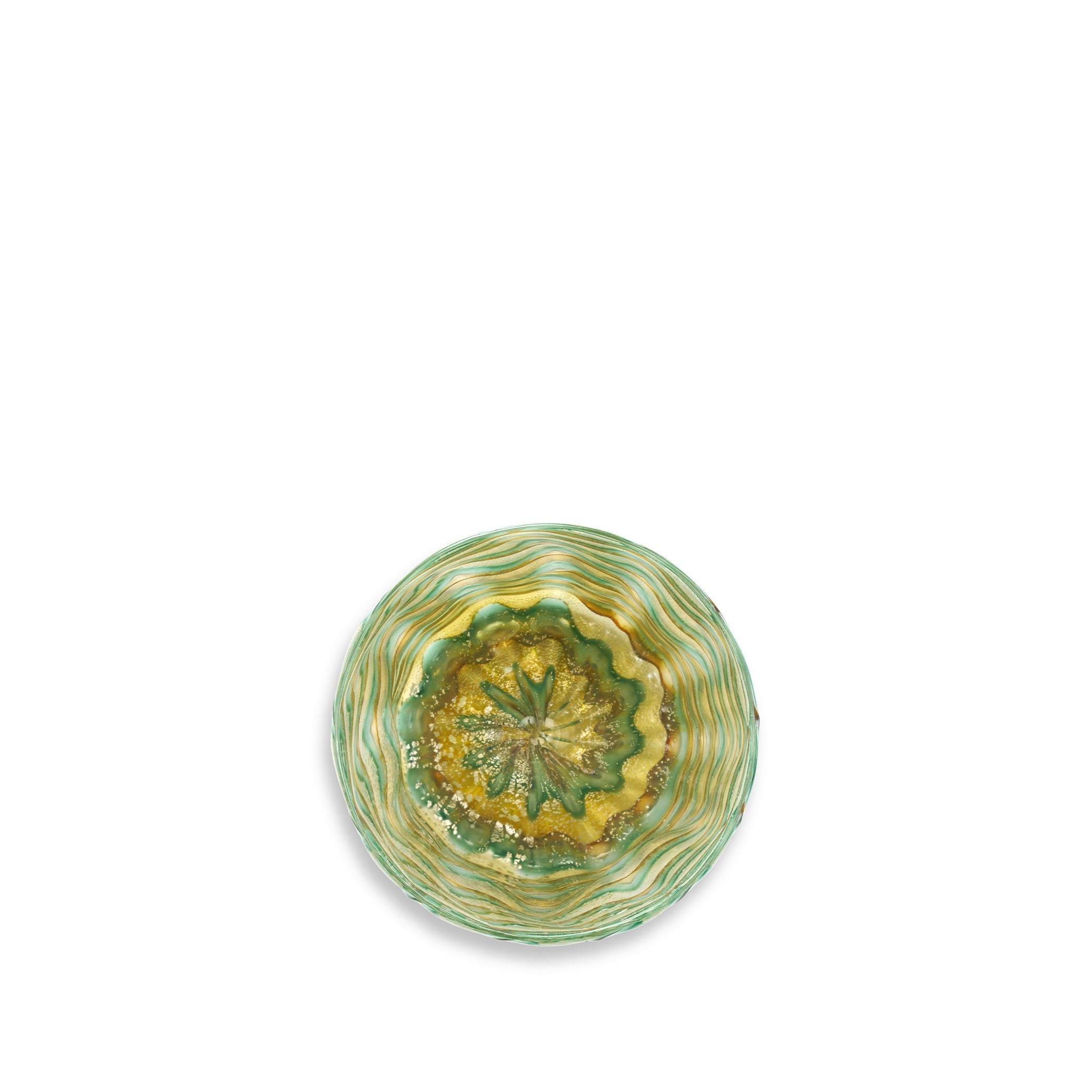 Handblown Murano Glass Wave Tumbler