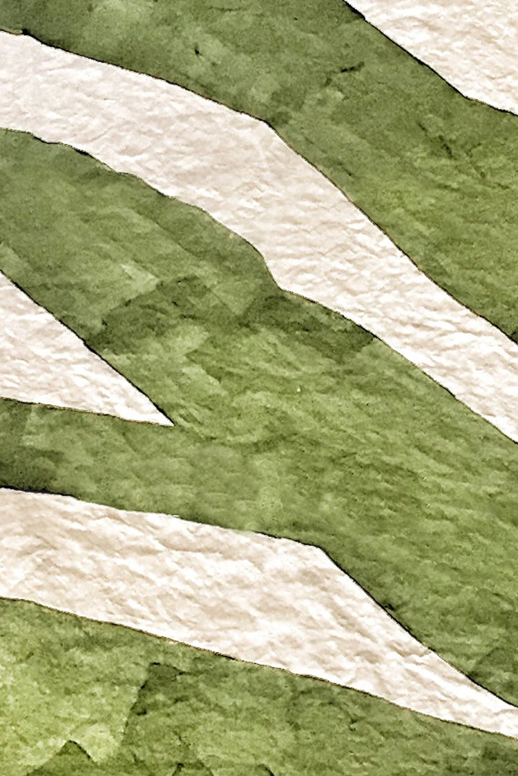 Bespoke Word Linen Tablecloth in Avocado Green