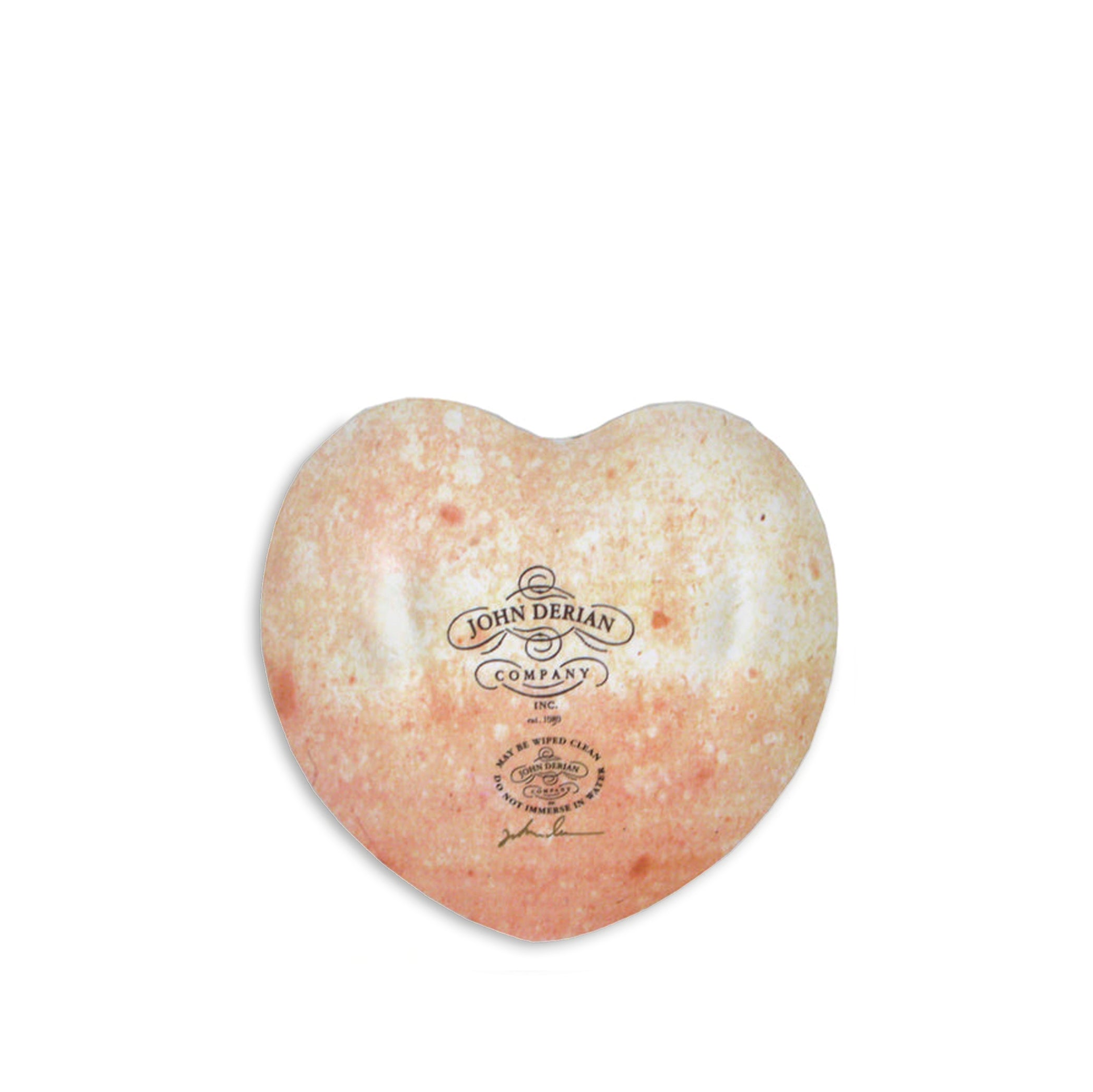 John Derian 'Rose (Pink)' Heart Dish, 20cm