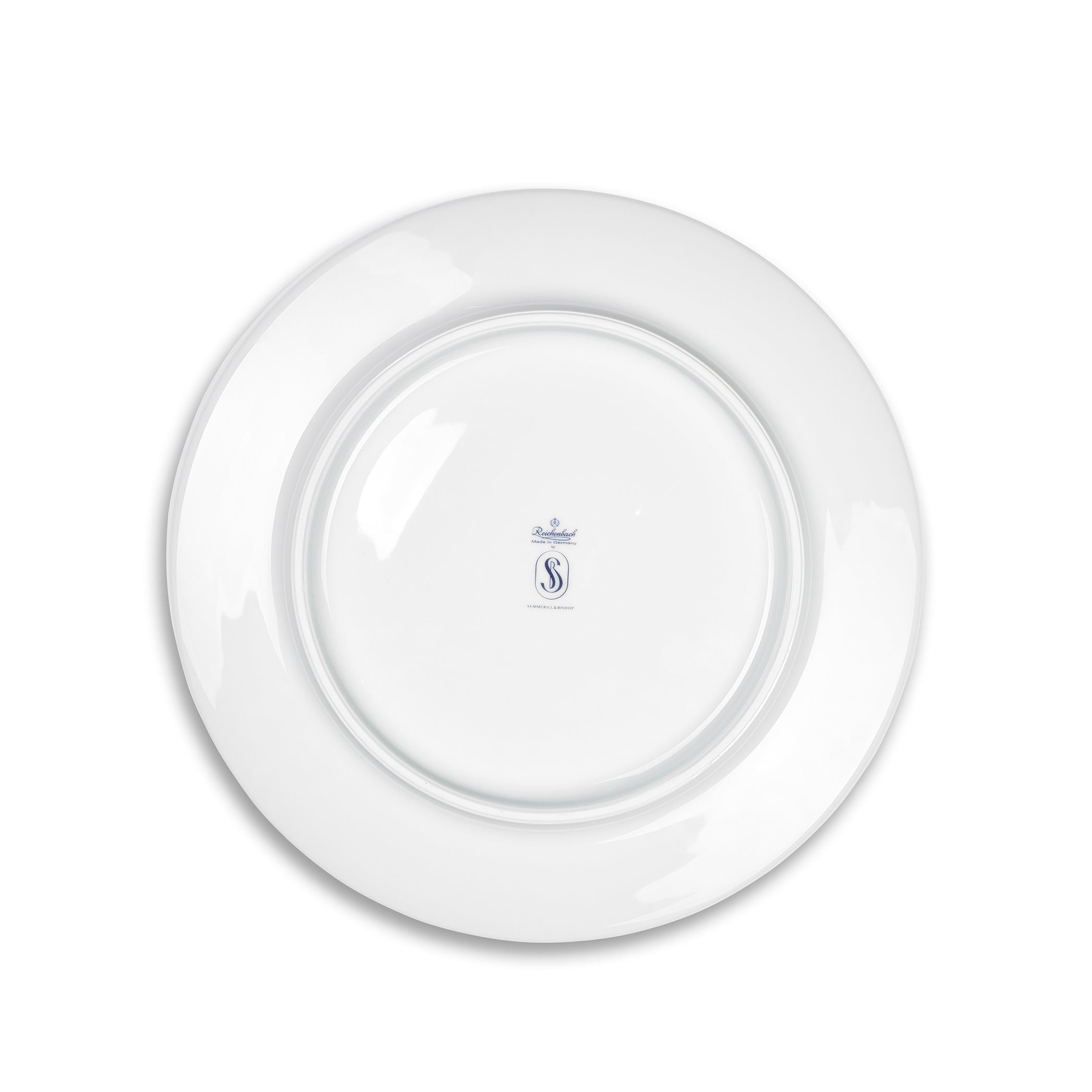 S&B 33cm Porcelain Charger with Blue Edge