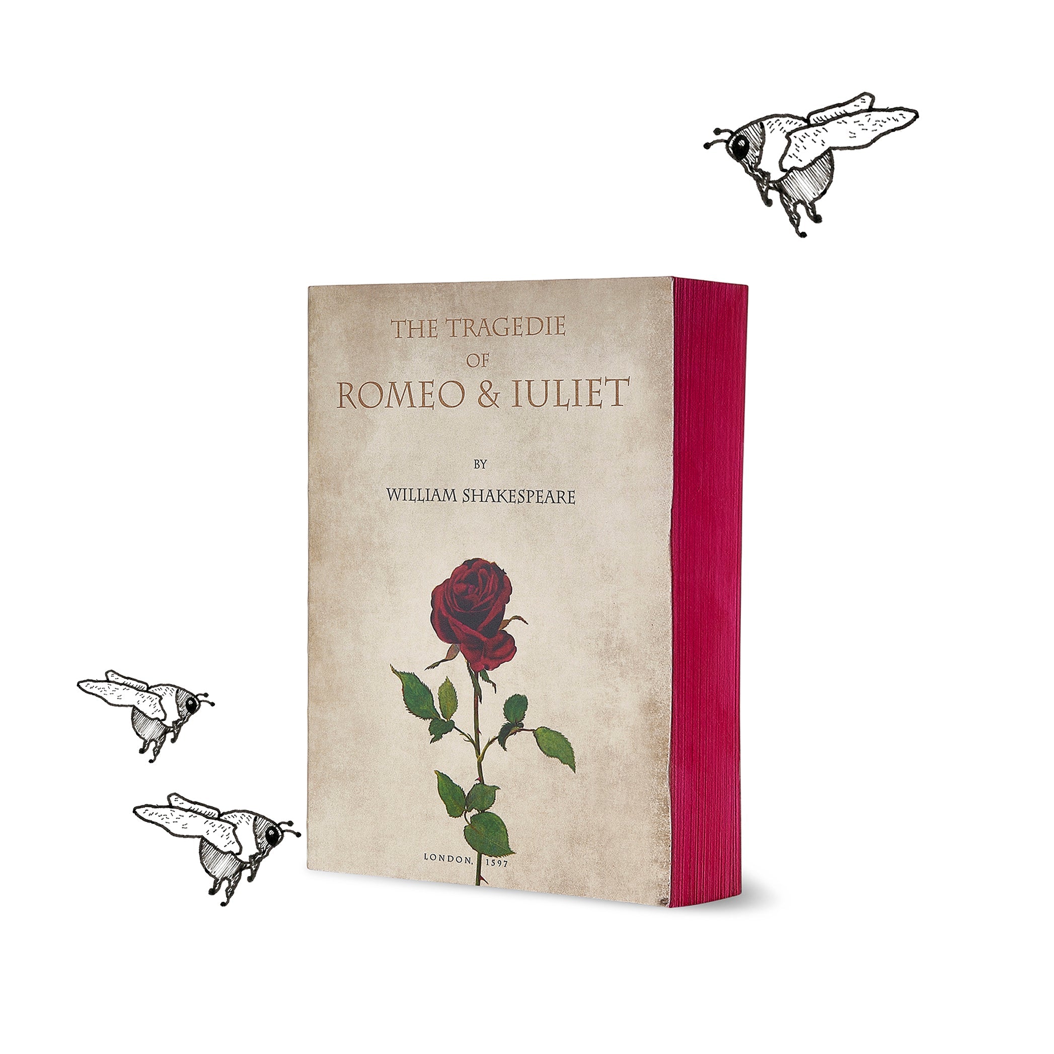Romeo & Juliet Notebook, 15cm x 21cm