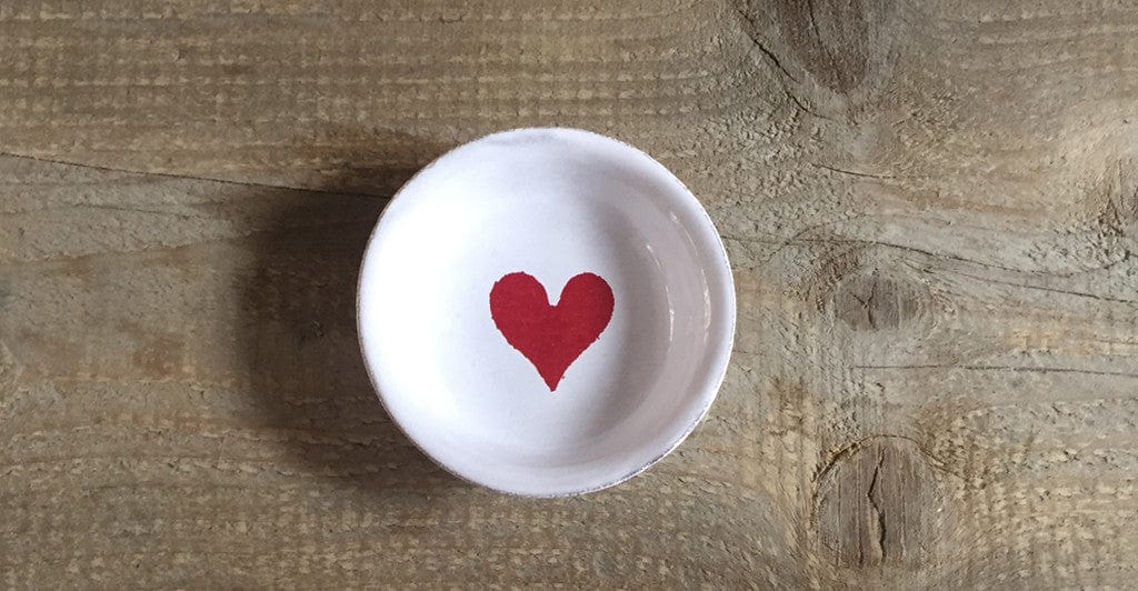 Heart Saucer by Astier de Villatte, 11.5cm – Summerill & Bishop