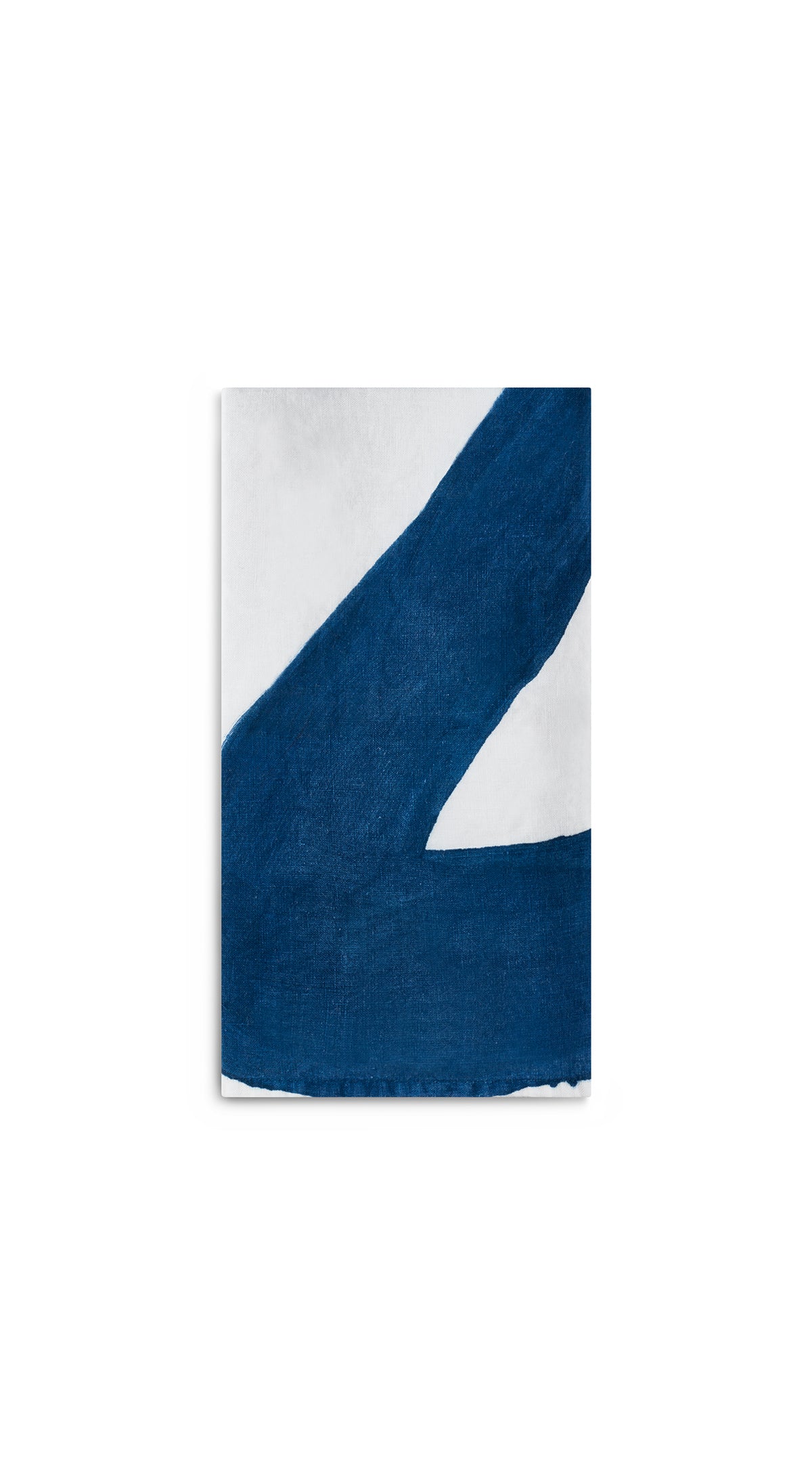 Alphabet Napkin 'Z' in Midnight Blue, 50x50cm