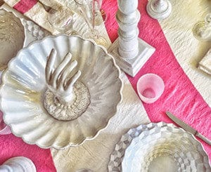 Victor Round Salad Bowl, Small by Astier de Villatte, 21cm