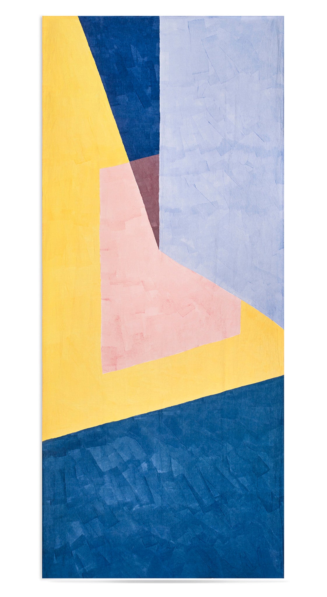"Sails" Block Colour Linen Tablecloth in Multicolours