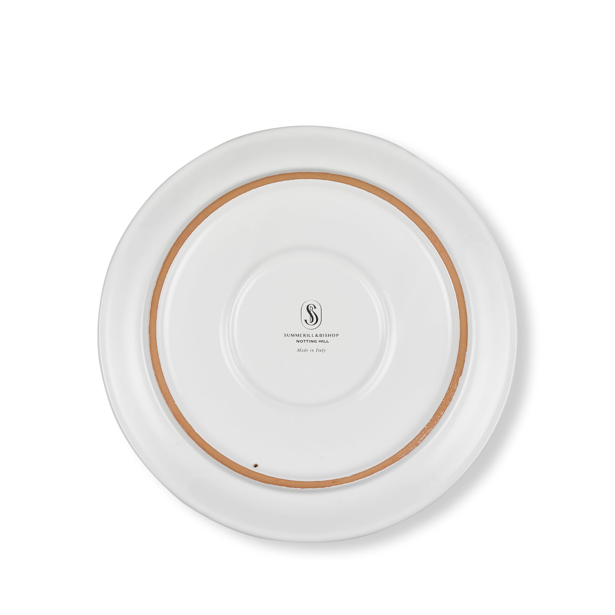 S&B 'Brushed' Ceramic Dinner Plate in Season Green, 30cm