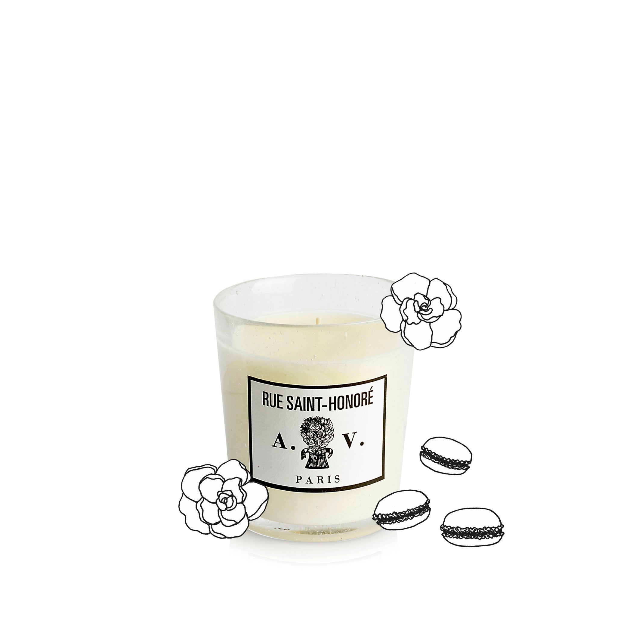 Rue Saint Honoré Candle by Astier de Villatte, 260g