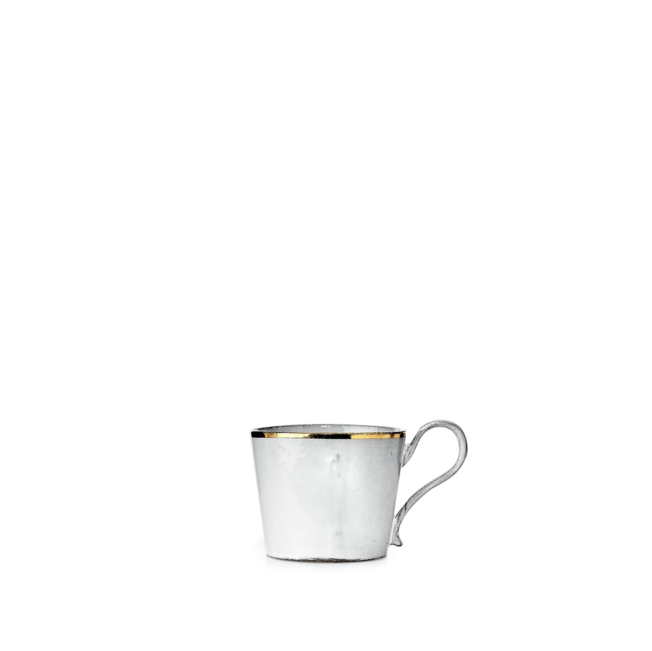 Crésus Large Tea Cup by Astier de Villatte, 8.5cm
