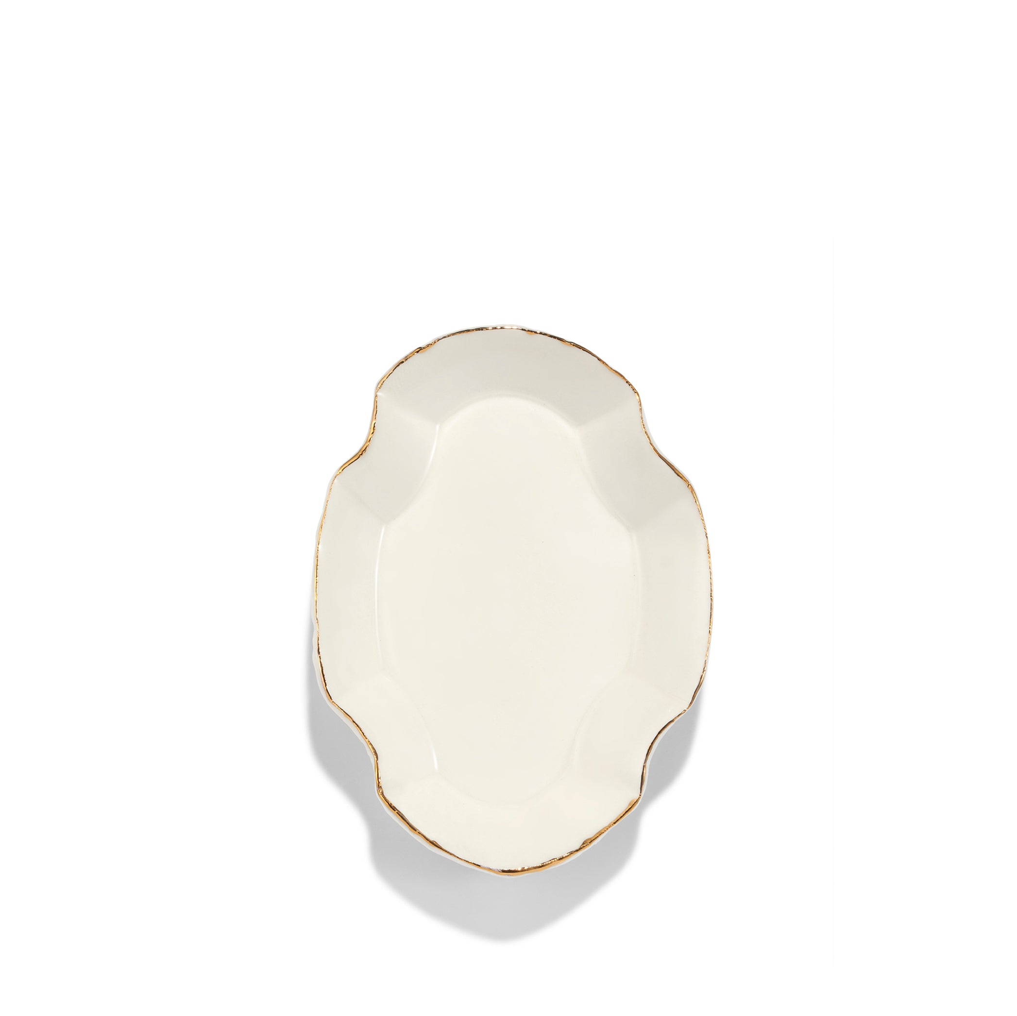 HB Deco Jagged Oval Tray, 15cm