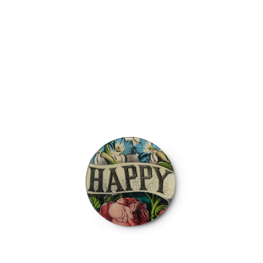 John Derian 'Happy' Round Plate, 13cm