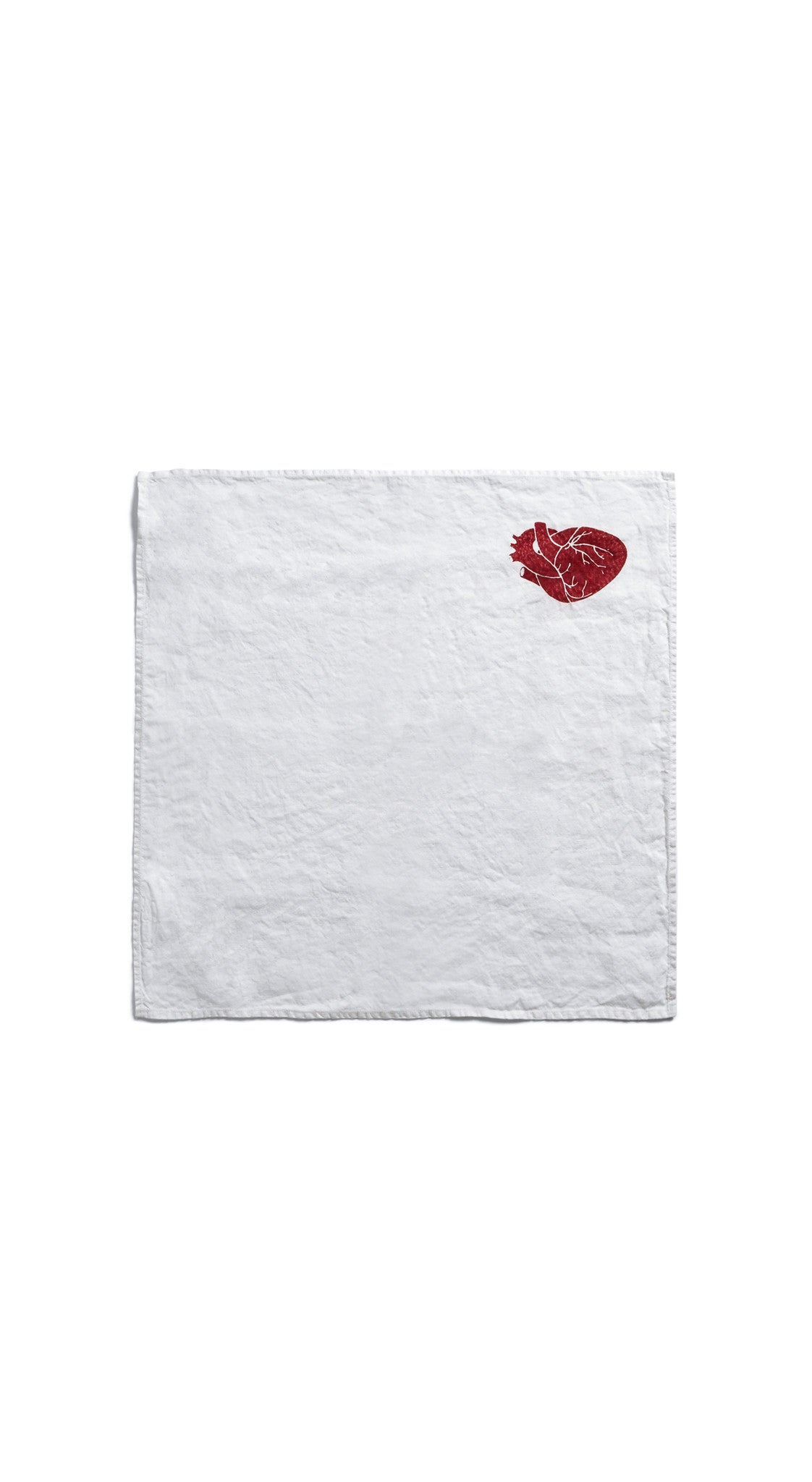 "The Heart Of The Home" Summerill & Bishop x Solange Linen Napkin, 50x50cm