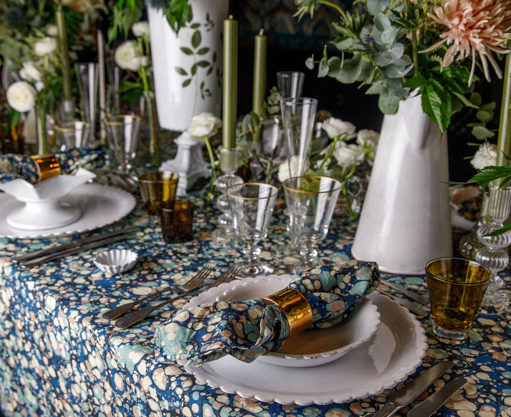 Pair of Balustre Candlesticks By Astier de Villatte, 49cm