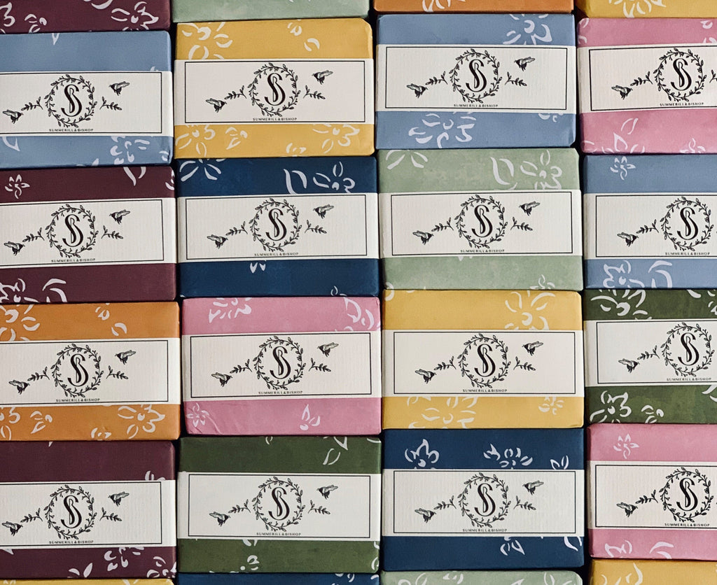 Summerill & Bishop Eucalyptus, Mint & Lemon Handmade Soap, 100g