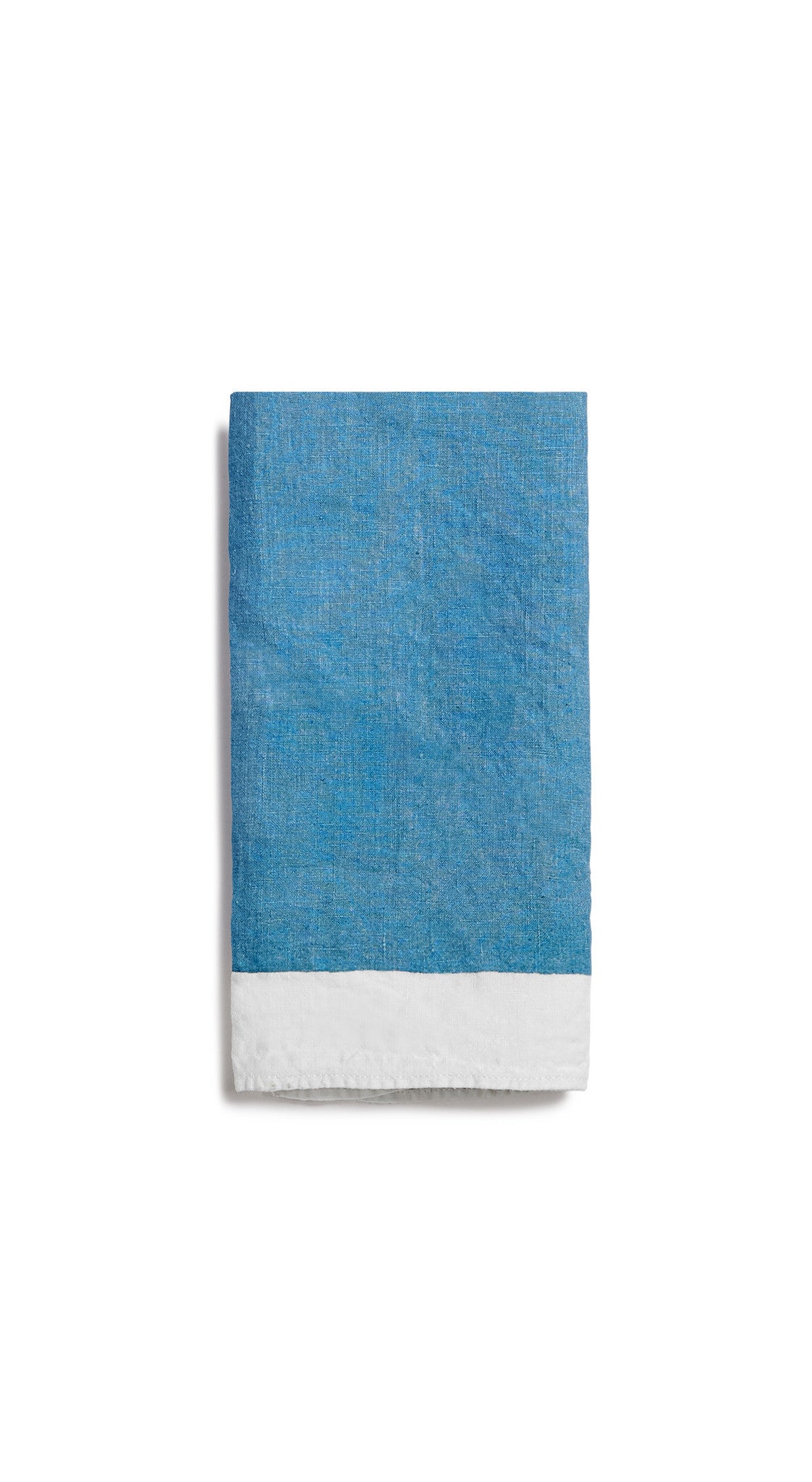 Full Field Linen Napkin in Sky Blue, 50x50cm