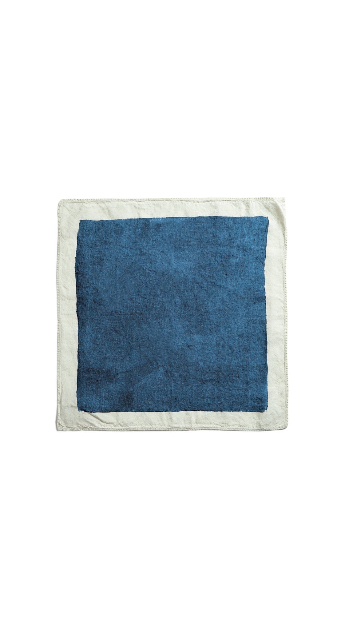 Full Field Linen Napkin in Midnight Blue, 50x50cm