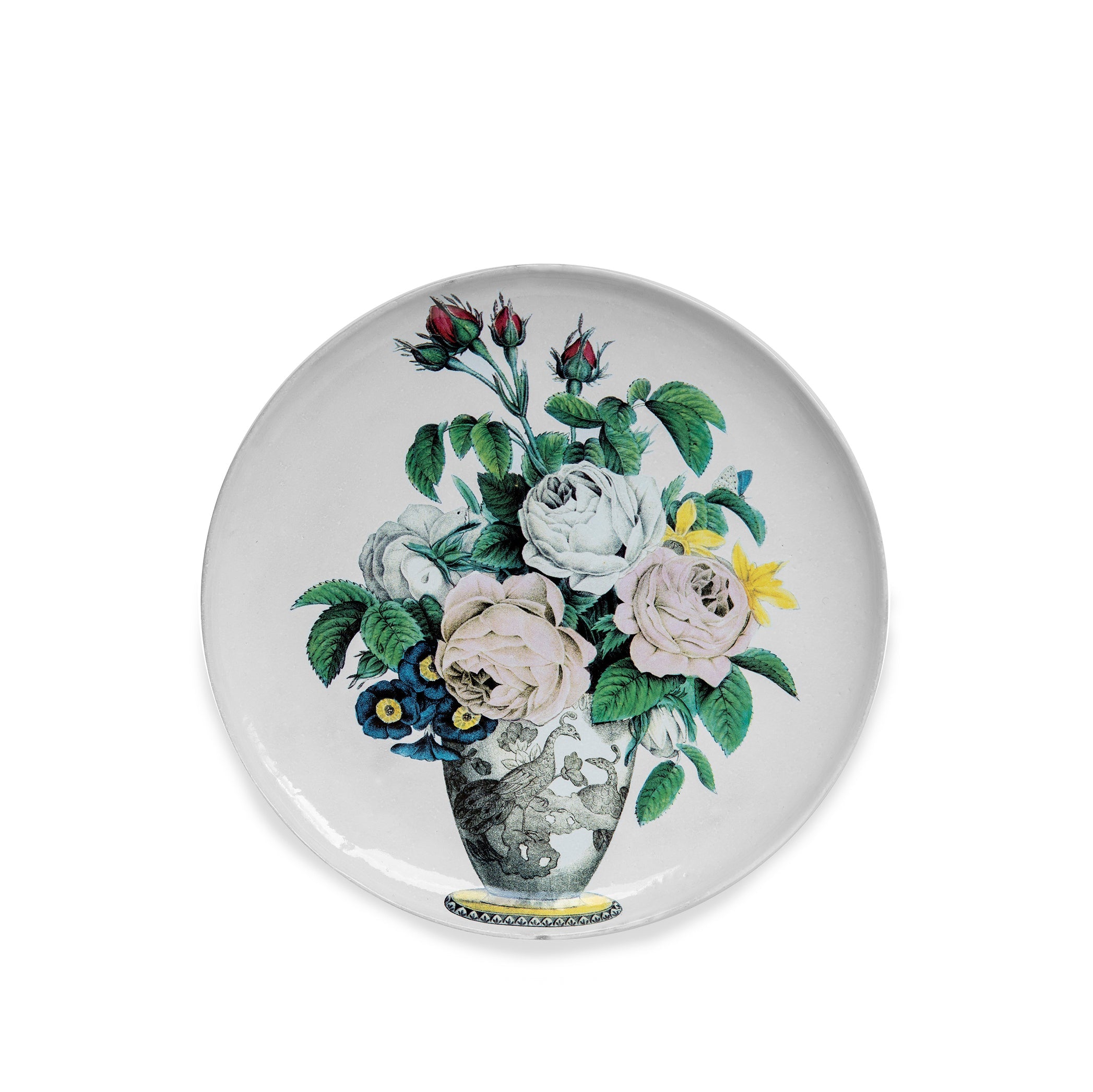 Large Bouquet Plate by Astier de Villatte, 30cm