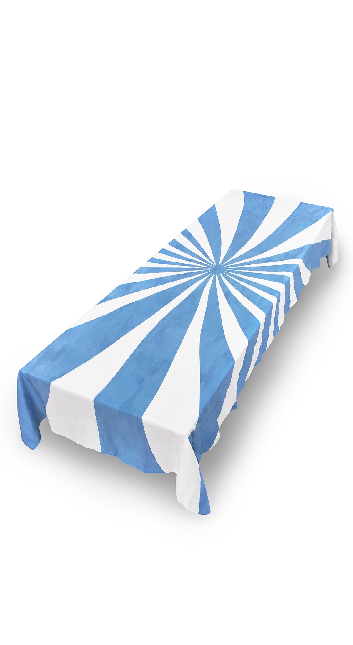 Le Cirque Linen Tablecloth in Blue