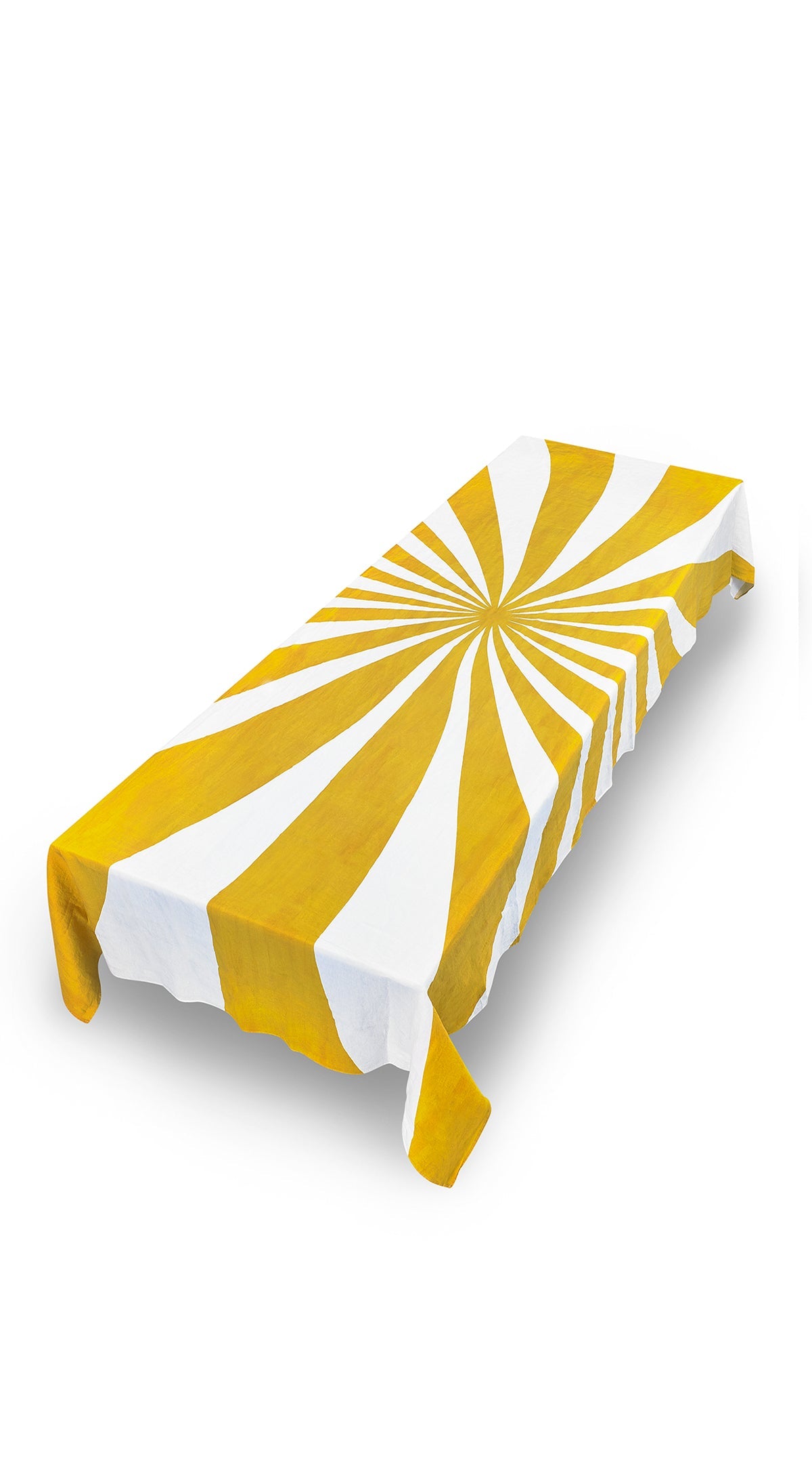 Le Cirque Linen Tablecloth in Yellow