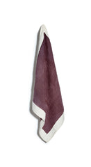 Full Field Linen Napkin in Grape Purple, 50x50cm