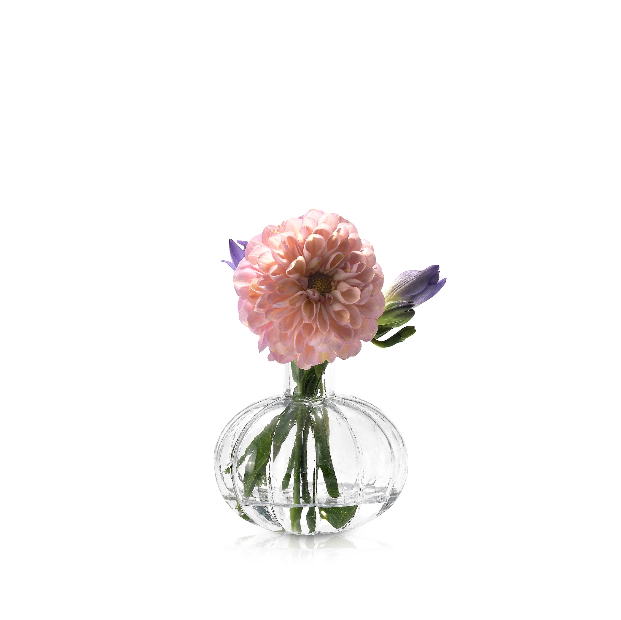 Glass Flower Vase - Louisa, 9cm x 9cm