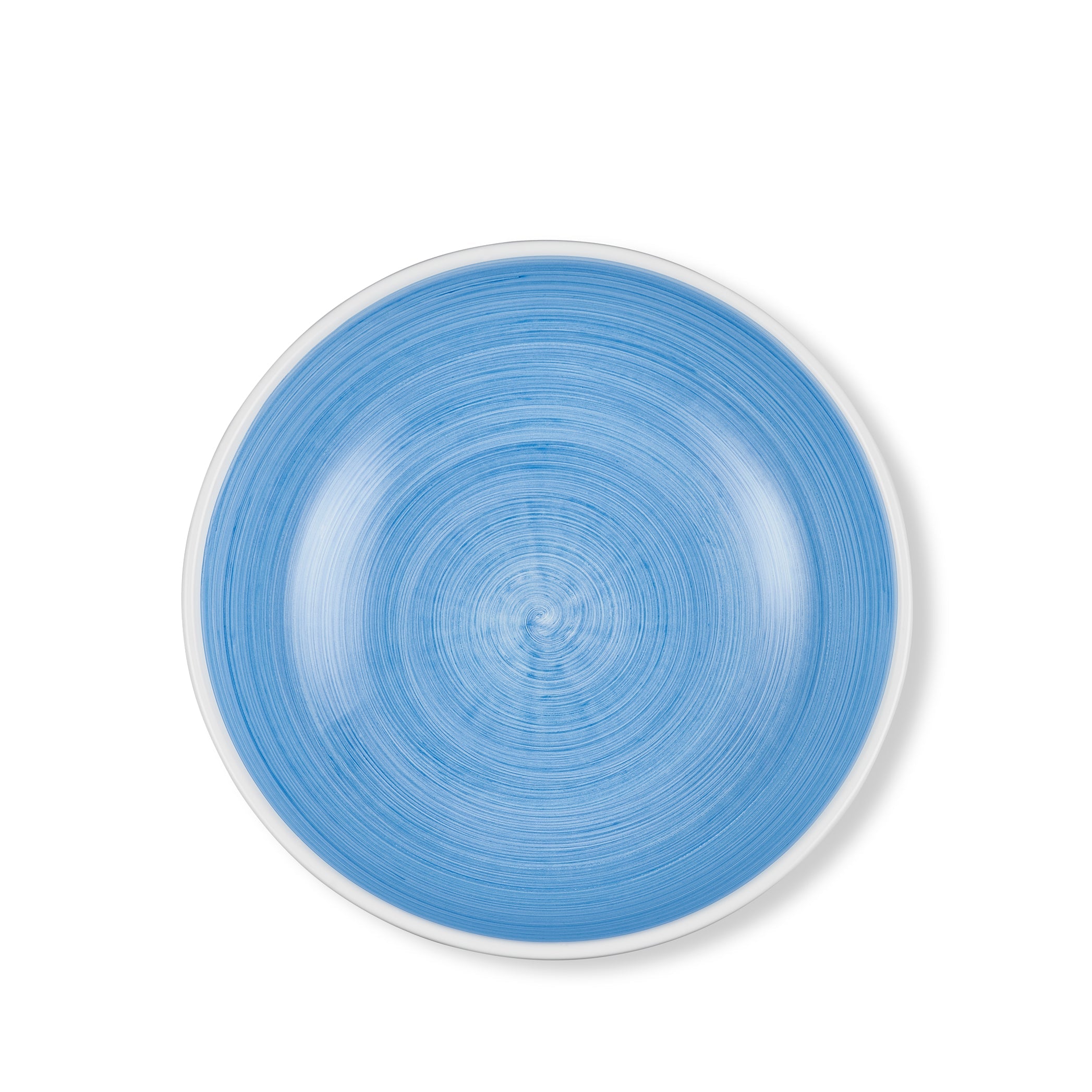 S&B 'Brushed' Ceramic Serving Bowl in Light Blue, 30cm