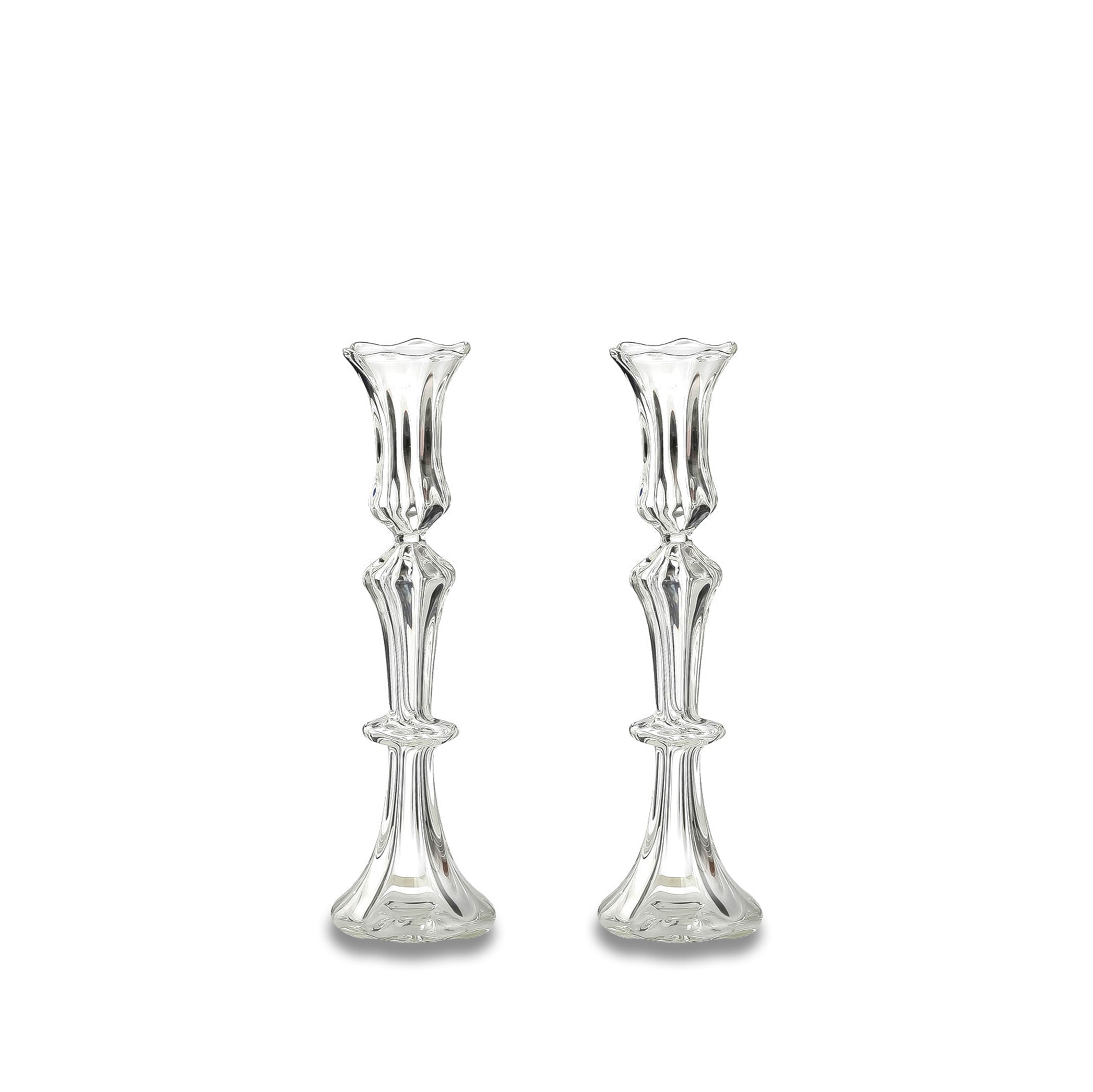 Clear Candlestick, Small 23cm