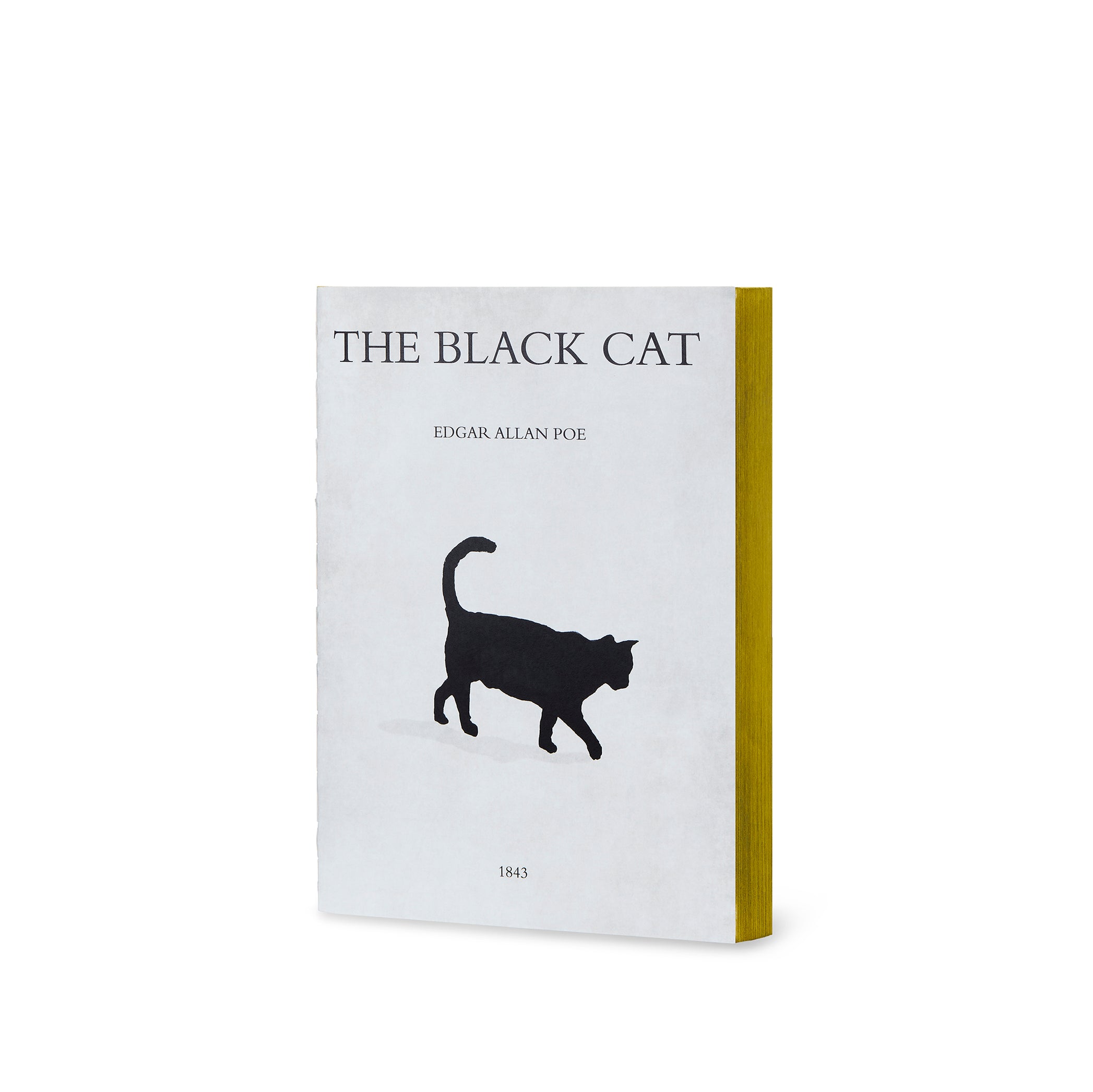 The Black Cat Notebook, 15cm x 21cm