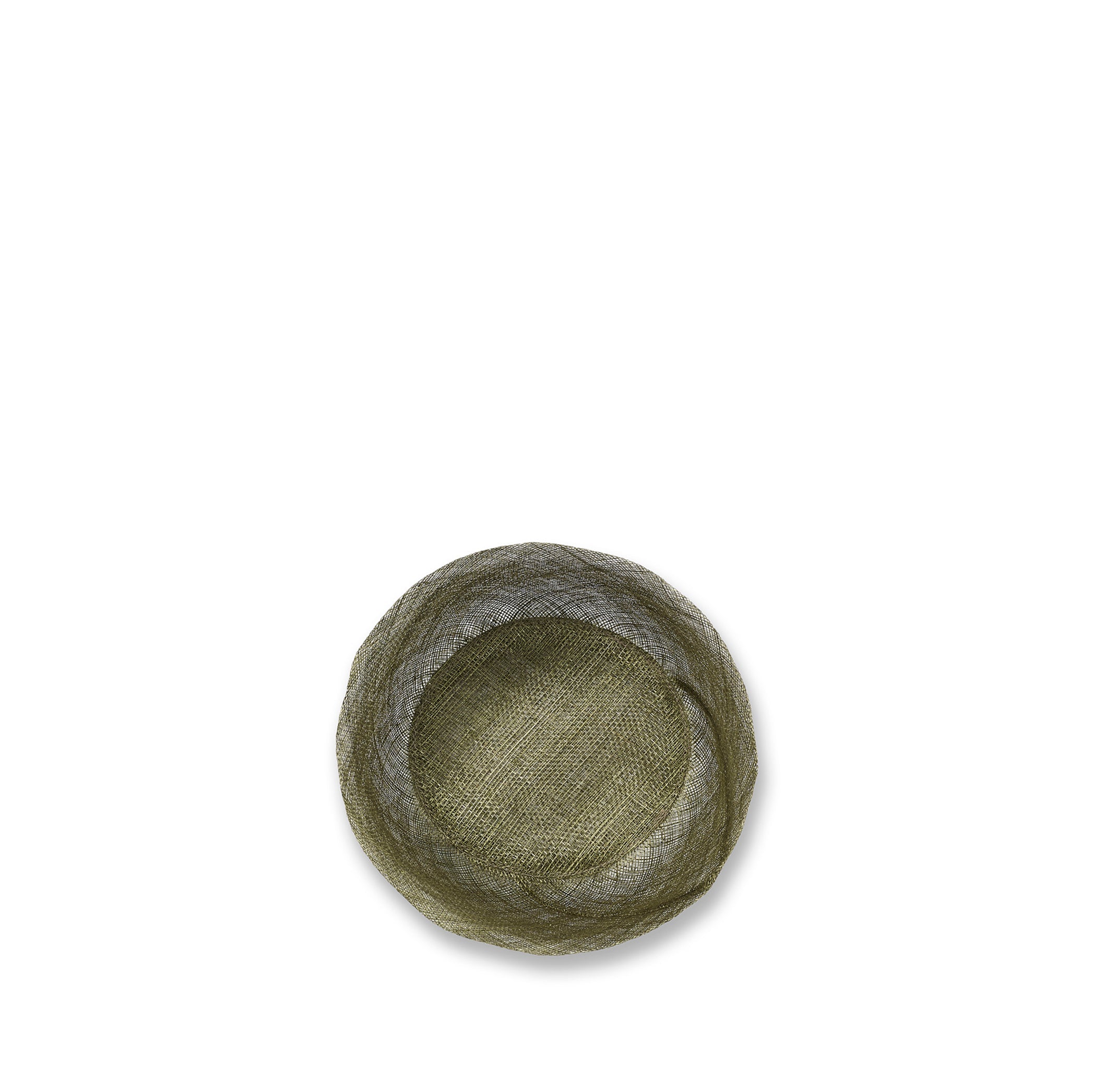 Abaca Round Bread Basket in Sage