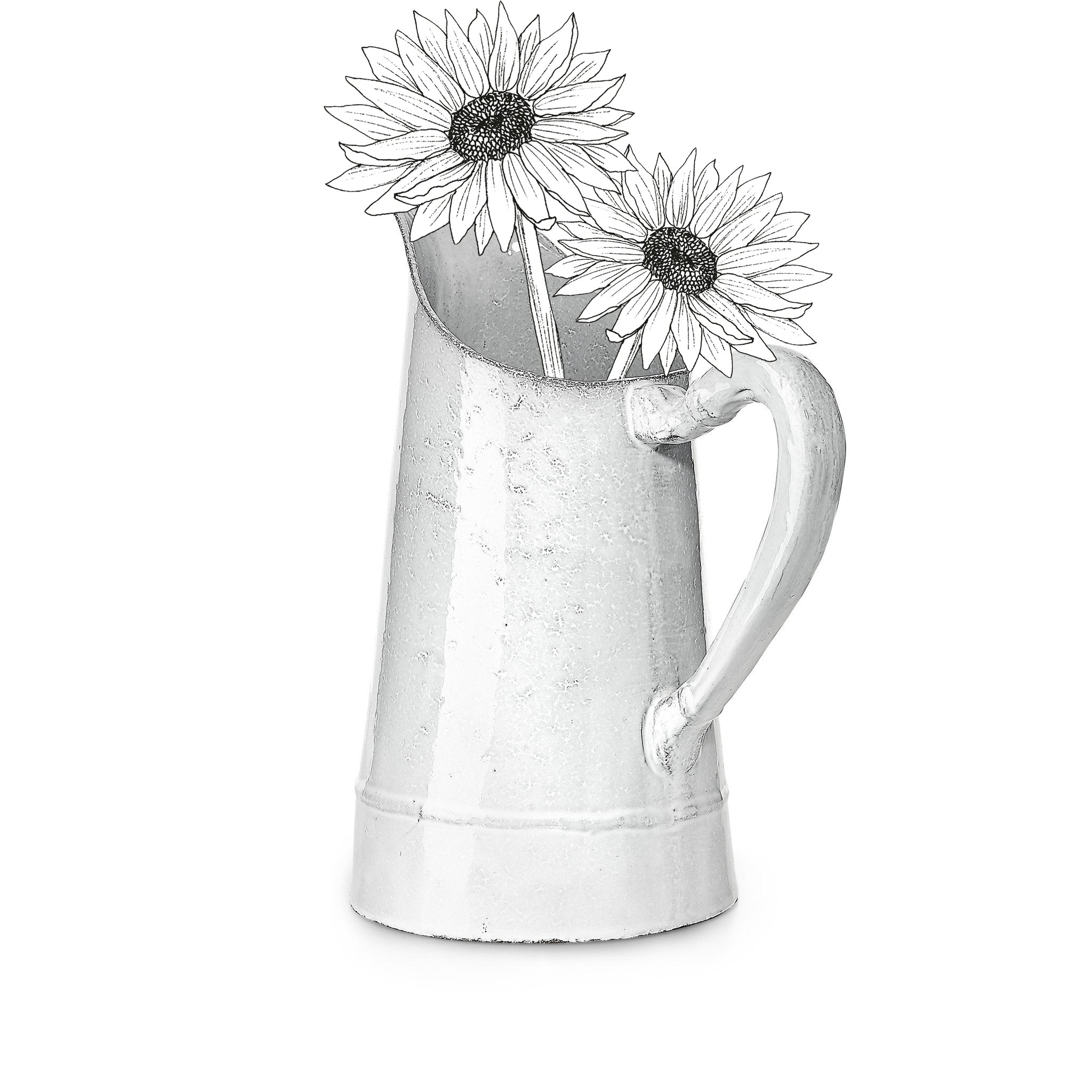 Simple Large Pitcher by Astier de Villatte, 25cm