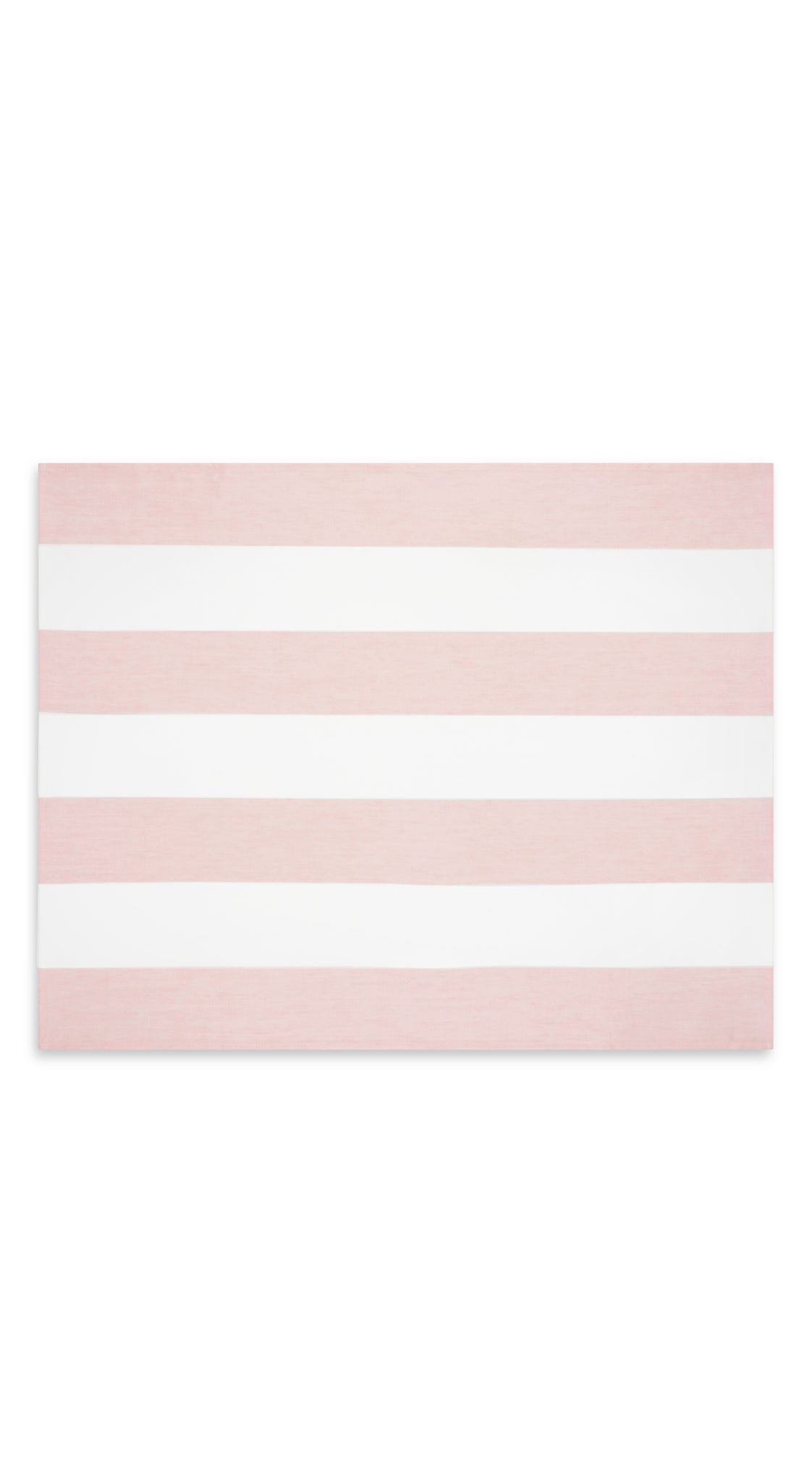 Fine Irish Linen Tea Towel in Pink and White Stripe, 58x73cm