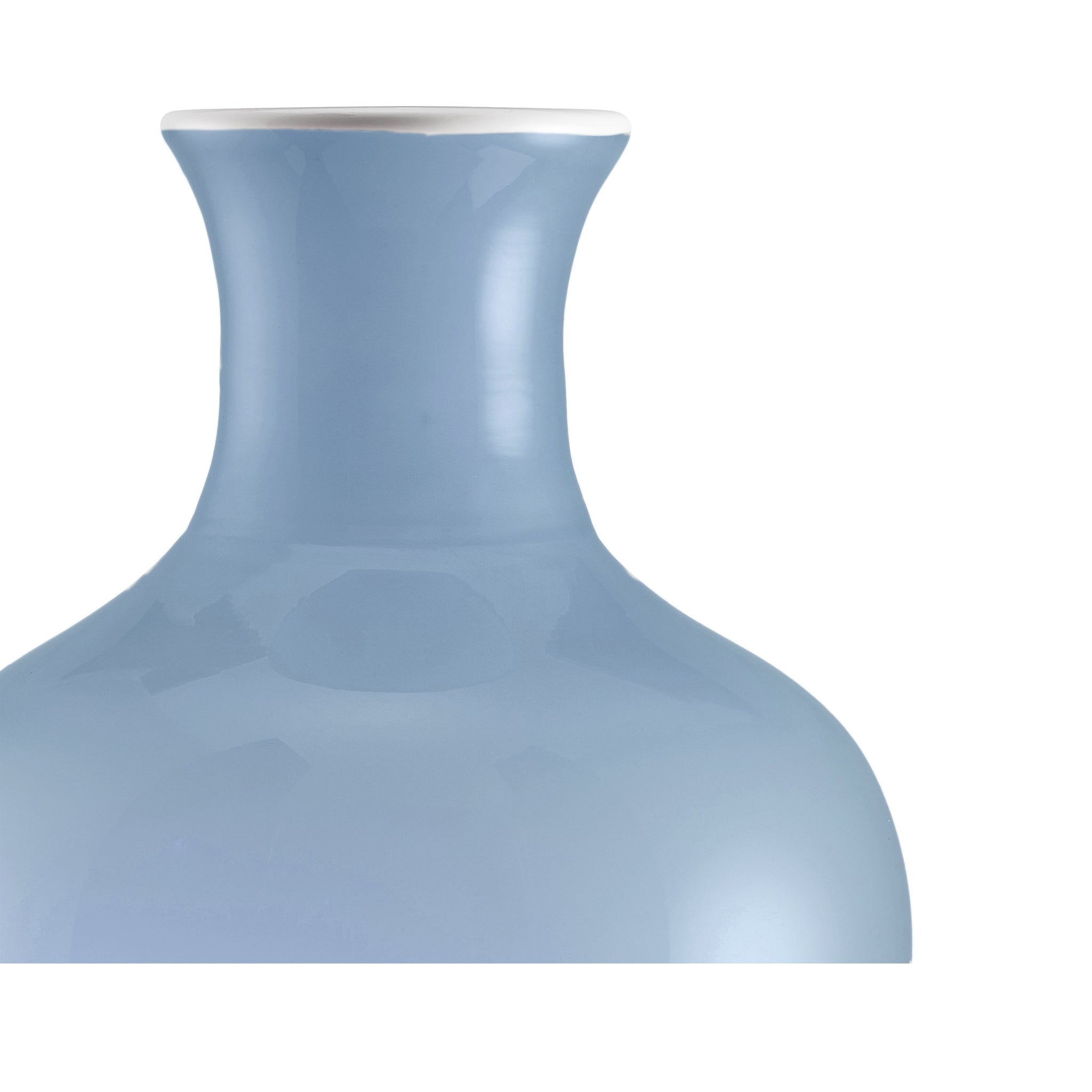 Handblown Glass Bumba Bedside Carafe and Glass Set in Powder Blue, 0.5L
