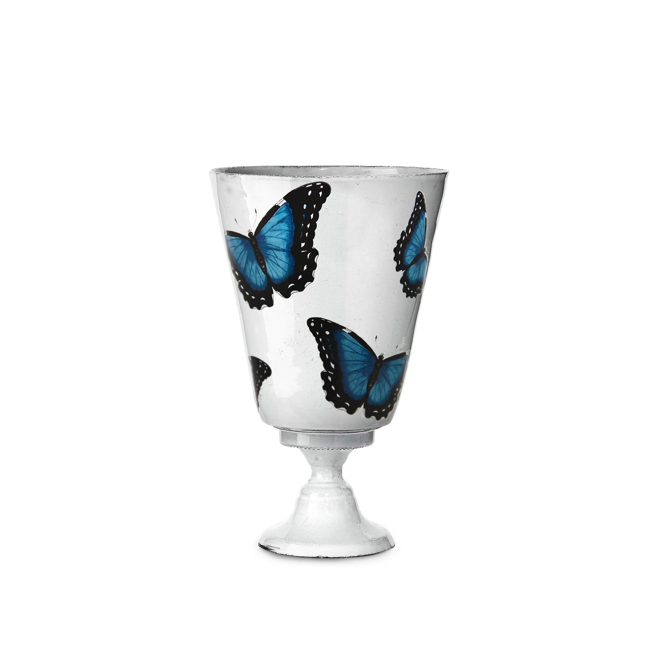 Blue Butterfly Vase by Astier de Villatte