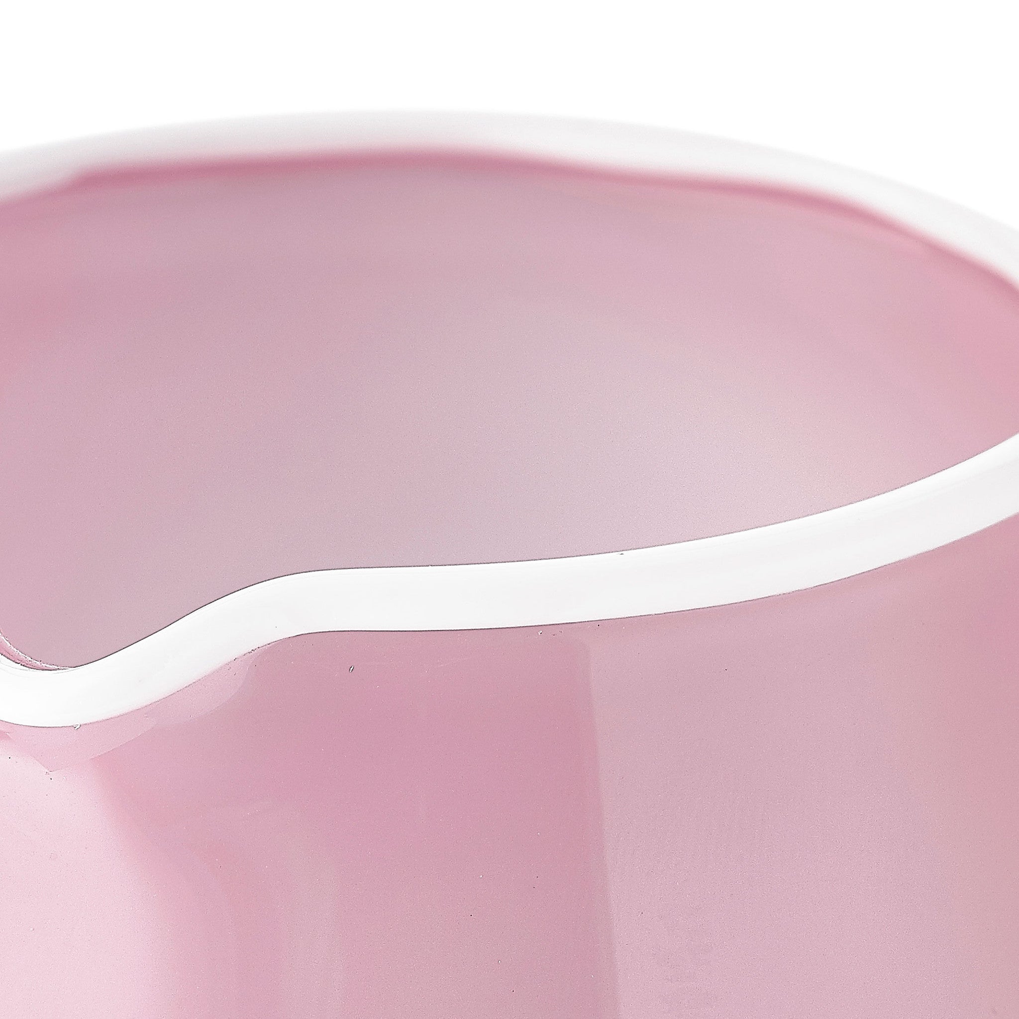 Handblown Glass Bumba Jug in Rose Pink, 3lt