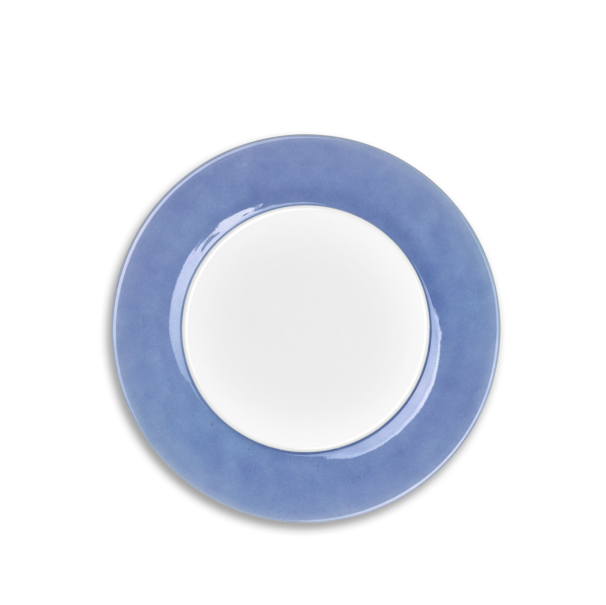 S&B 28cm Porcelain Dinner Plate with Blue Edge