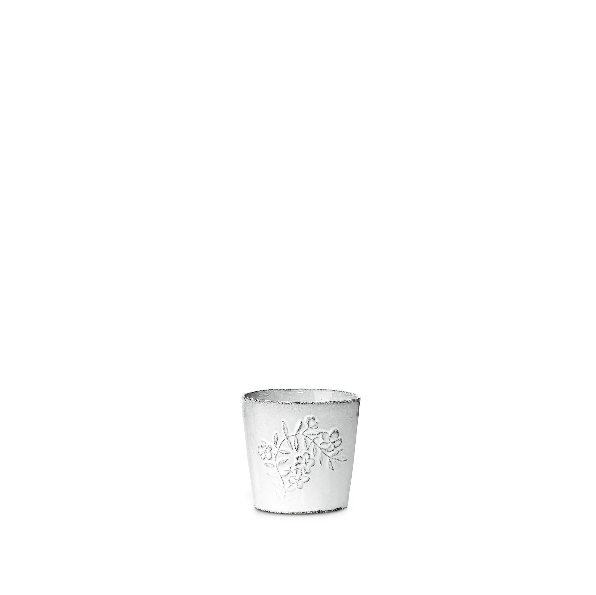 Fleur Tumbler Daisy by Astier de Villatte, 7.5cm